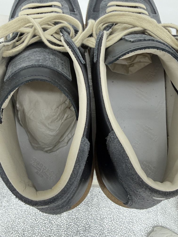 Maison Margiela GAT High Black Gray Size US 13 / EU 46 - 6 Thumbnail