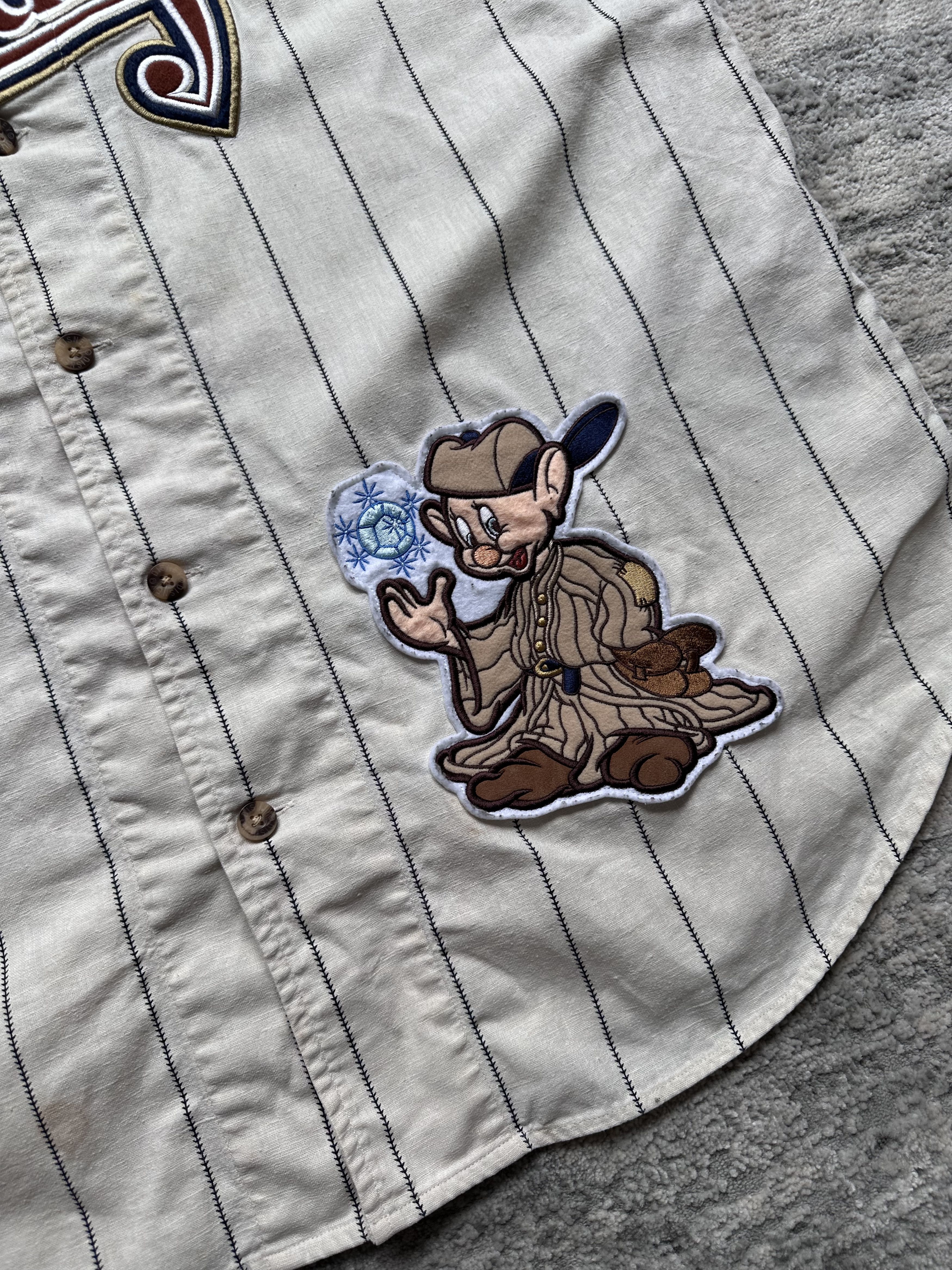 Disney Disney Dwarfs Grumpy Vintage Jersey Size US XL / EU 56 / 4 - 4 Thumbnail