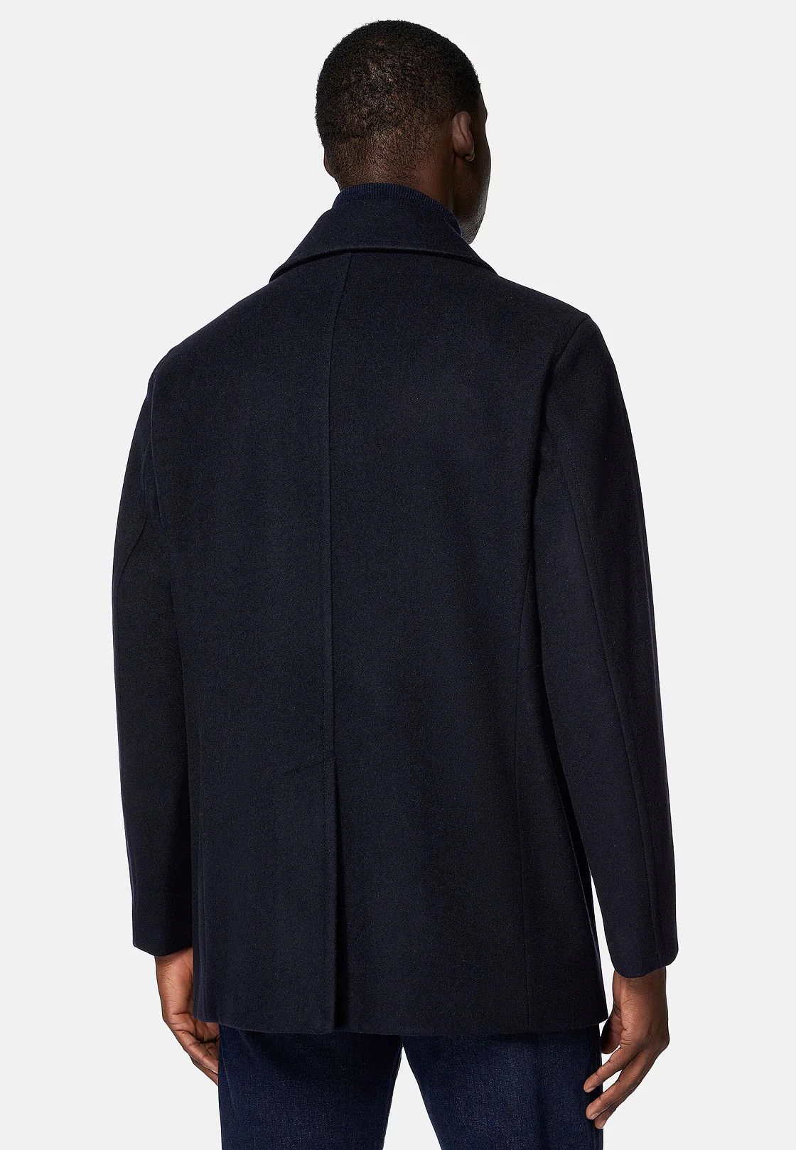Boggi Peacoat in Wool - Amsterdam Size US L / EU 52-54 / 3 - 3 Thumbnail