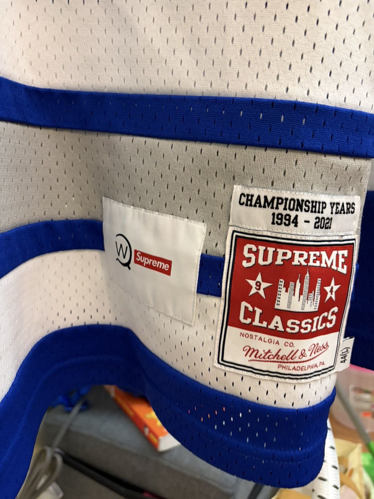 Supreme × Wtaps Suprmee Wtaps Hockey Jersey Size US L / EU 52-54 / 3 - 3 Thumbnail