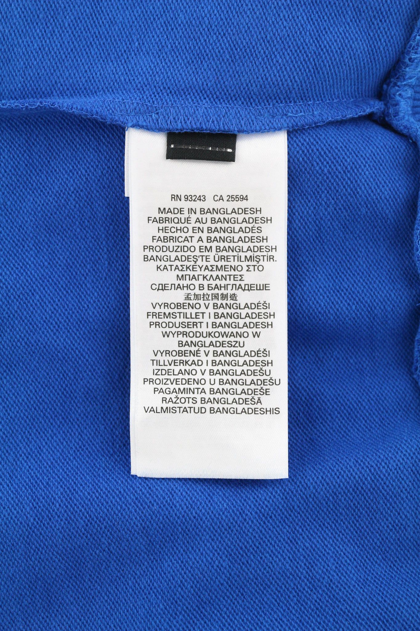 Diesel S-GINN-HOOD-K25 L Blue Kangaroo Pocket Hoodie 40370 Size US L / EU 52-54 / 3 - 8 Thumbnail