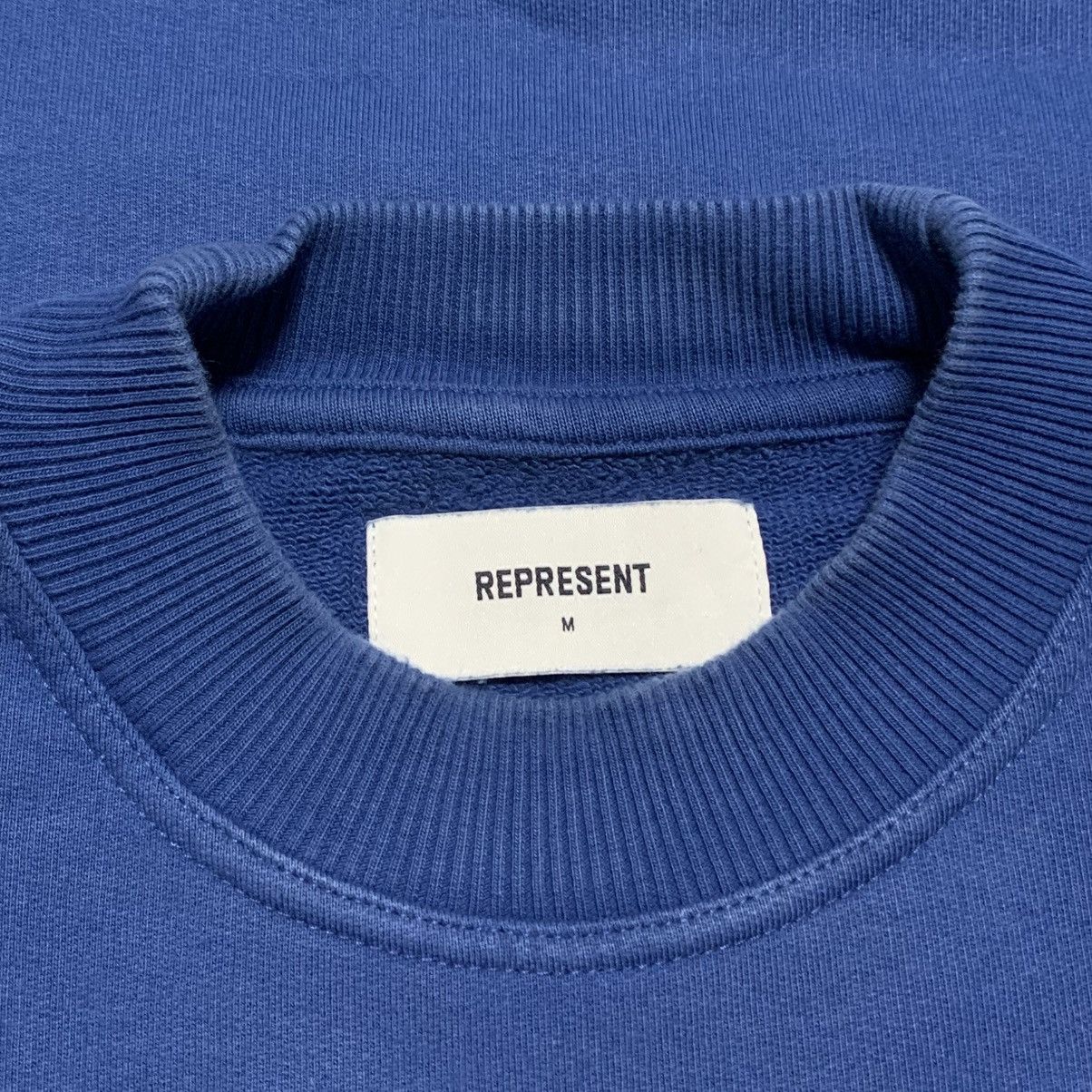 Represent Clo. Represent Medium Blanks Blue Sweater Sweatshirt Crewneck Size US M / EU 48-50 / 2 - 3 Thumbnail