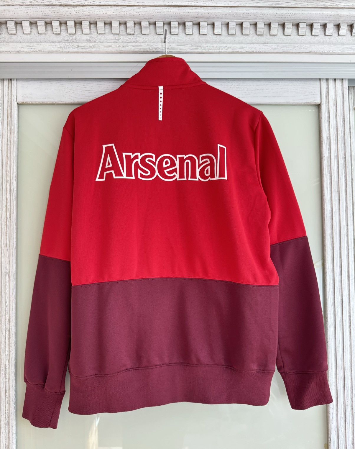 Nike × Vintage Vintage Arsenal 2009-2010 Soccer Track Jacket Football Jersey Size US L / EU 52-54 / 3 - 2 Thumbnail