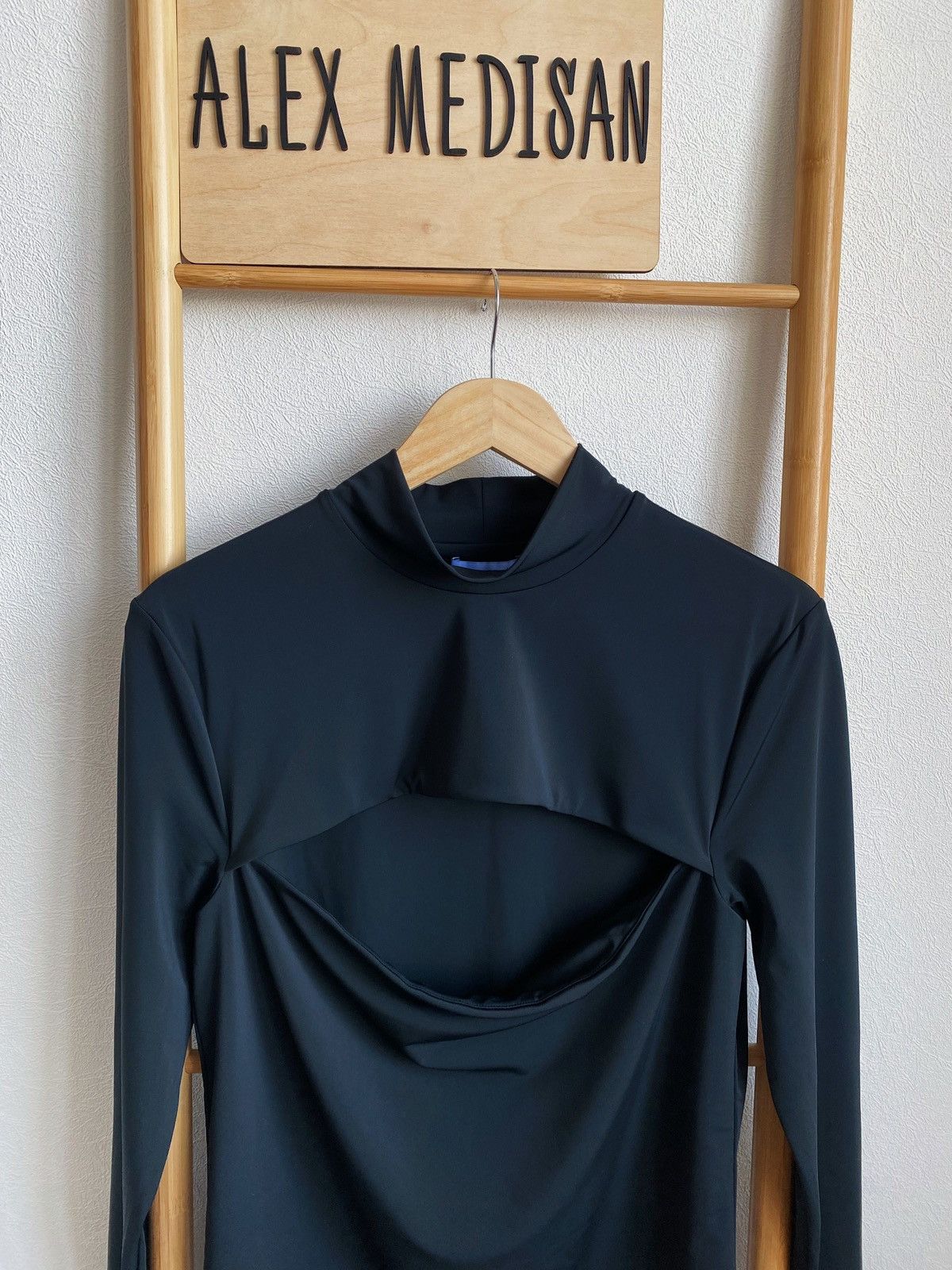 Mugler Mugler x H&M Jersey Cut-Out Shirt Size L Size US L / EU 52-54 / 3 - 3 Thumbnail