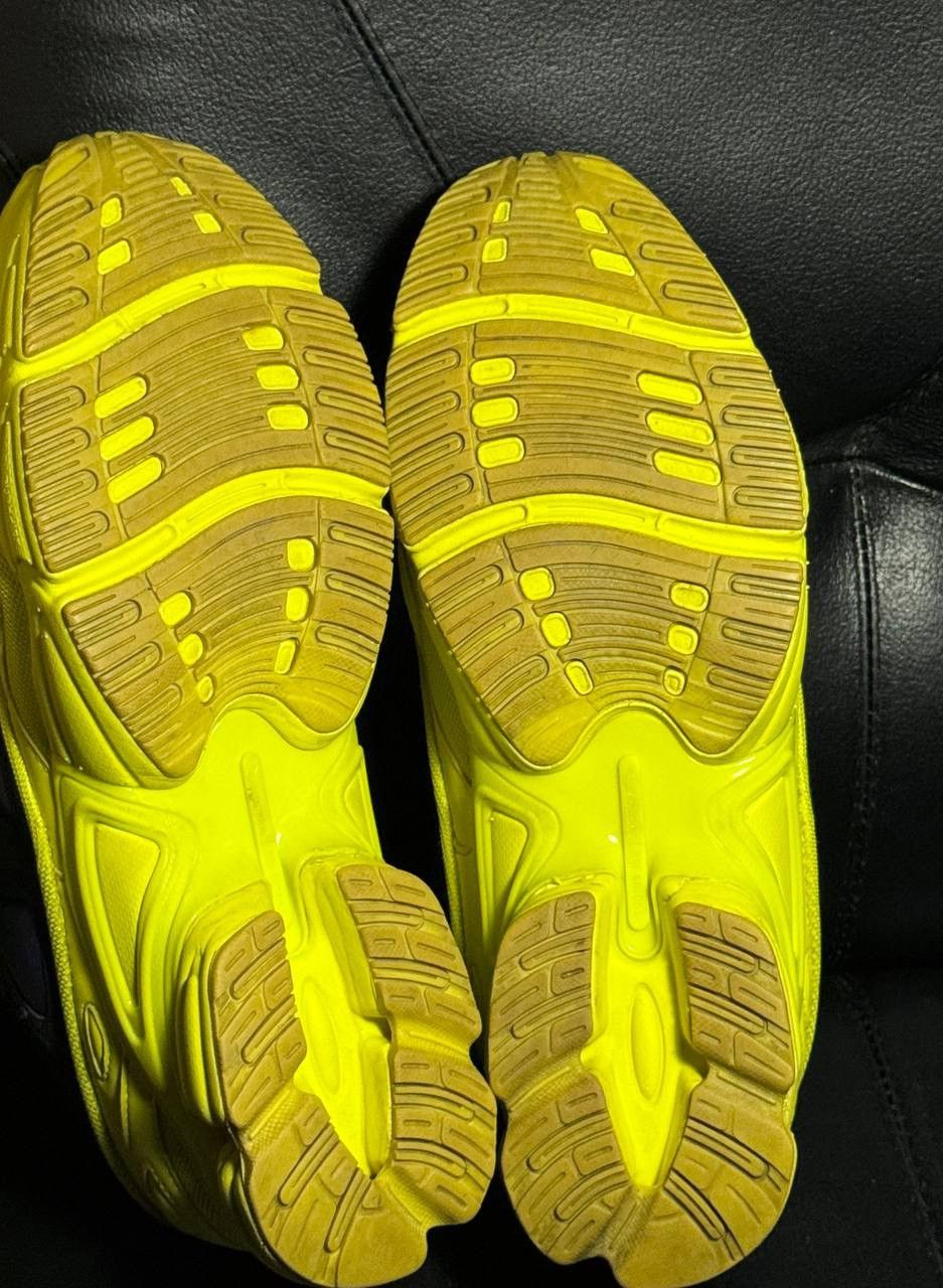 Adidas × Raf Simons 12,5us Adidas Raf Simons Ozweego Yellow Sneakers Size US 12.5 / EU 45-46 - 8 Thumbnail