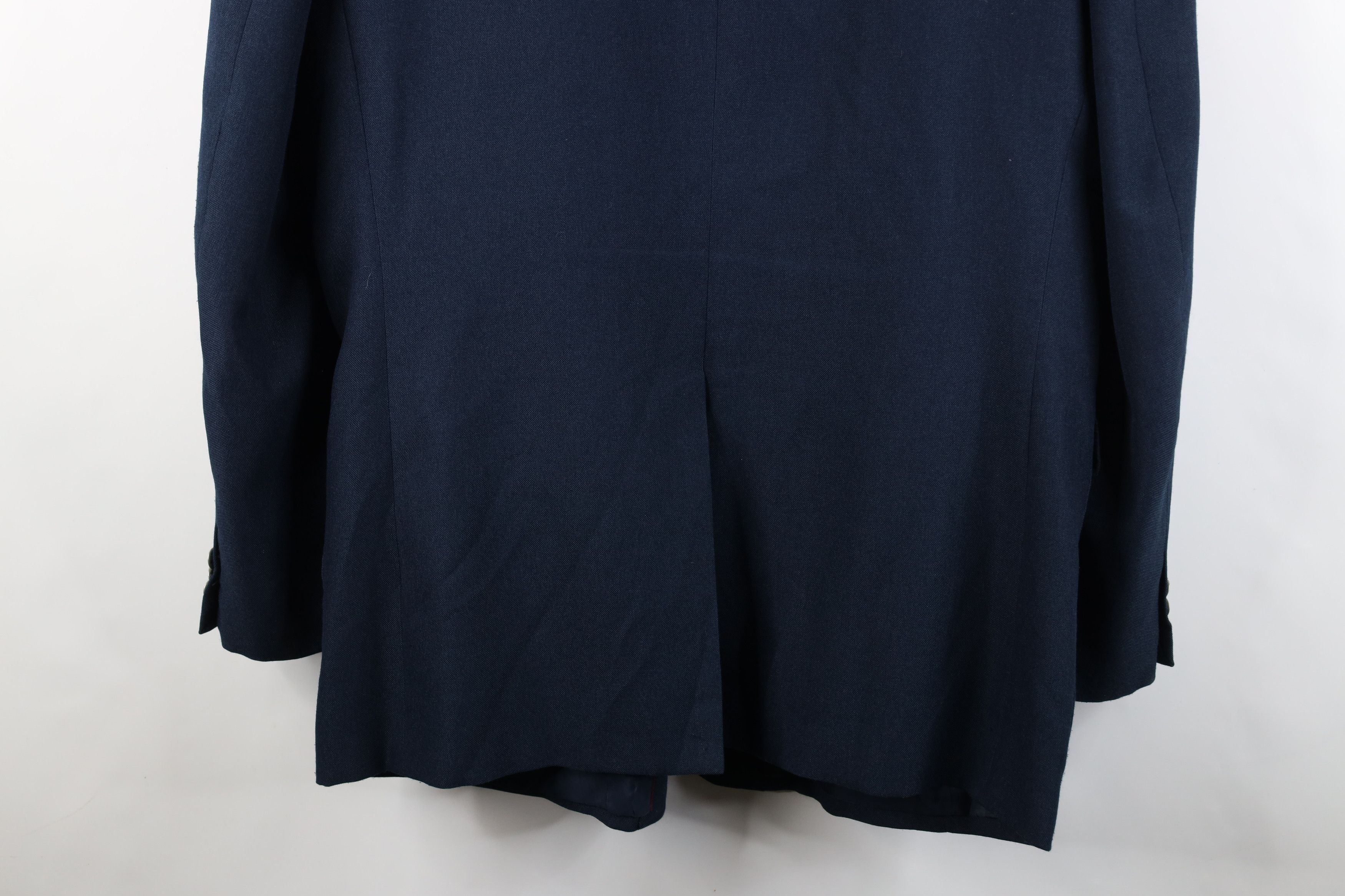 Vintage Vintage 90s Streetwear Button Suit Coat Blazer Jacket Blue Size US XXL / EU 58 / 5 - 16 Thumbnail