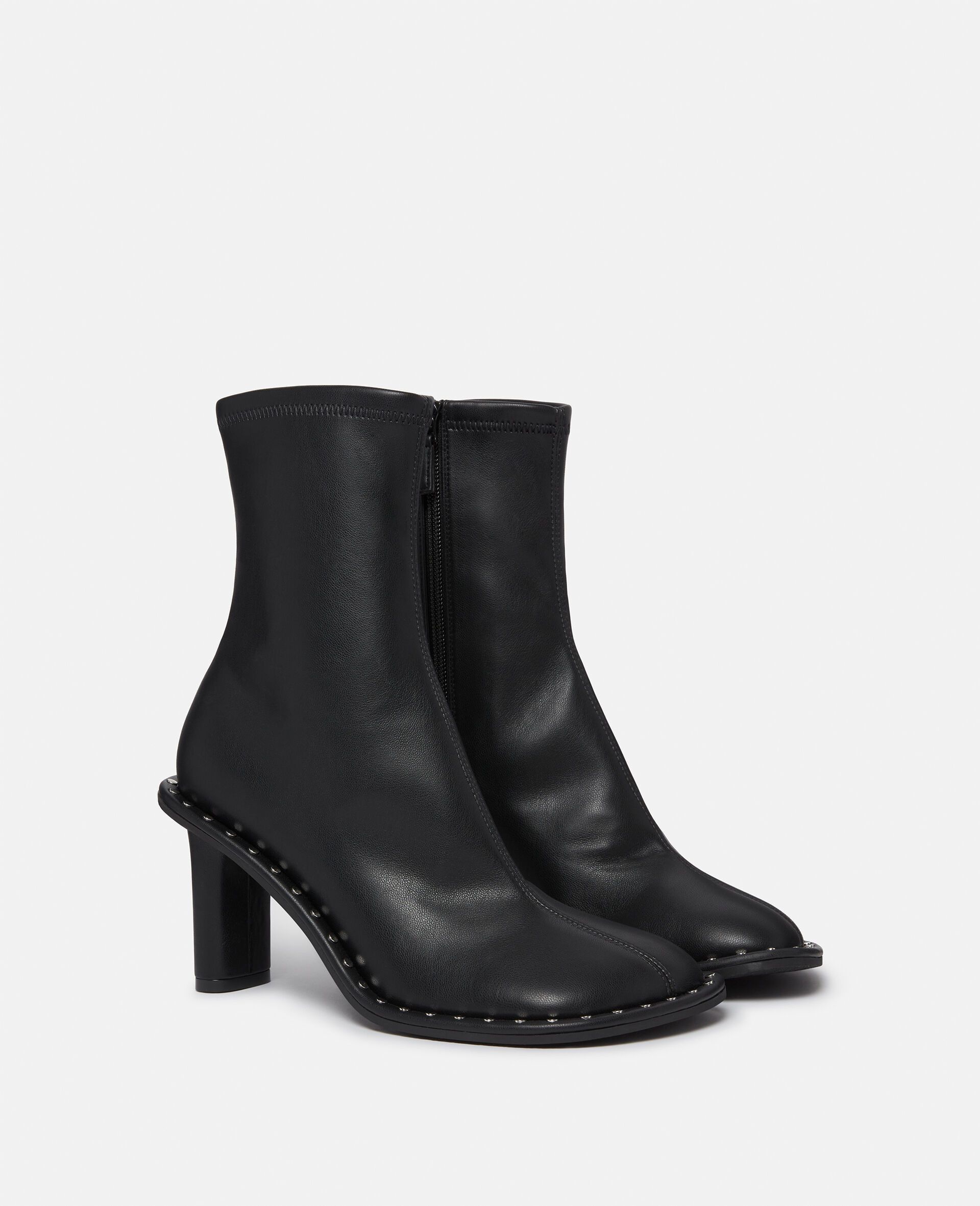 Stella McCartney o1s22i1n1024 Ryder Sock Ankle Boots in Black Size US 10 / IT 40 - 3 Thumbnail