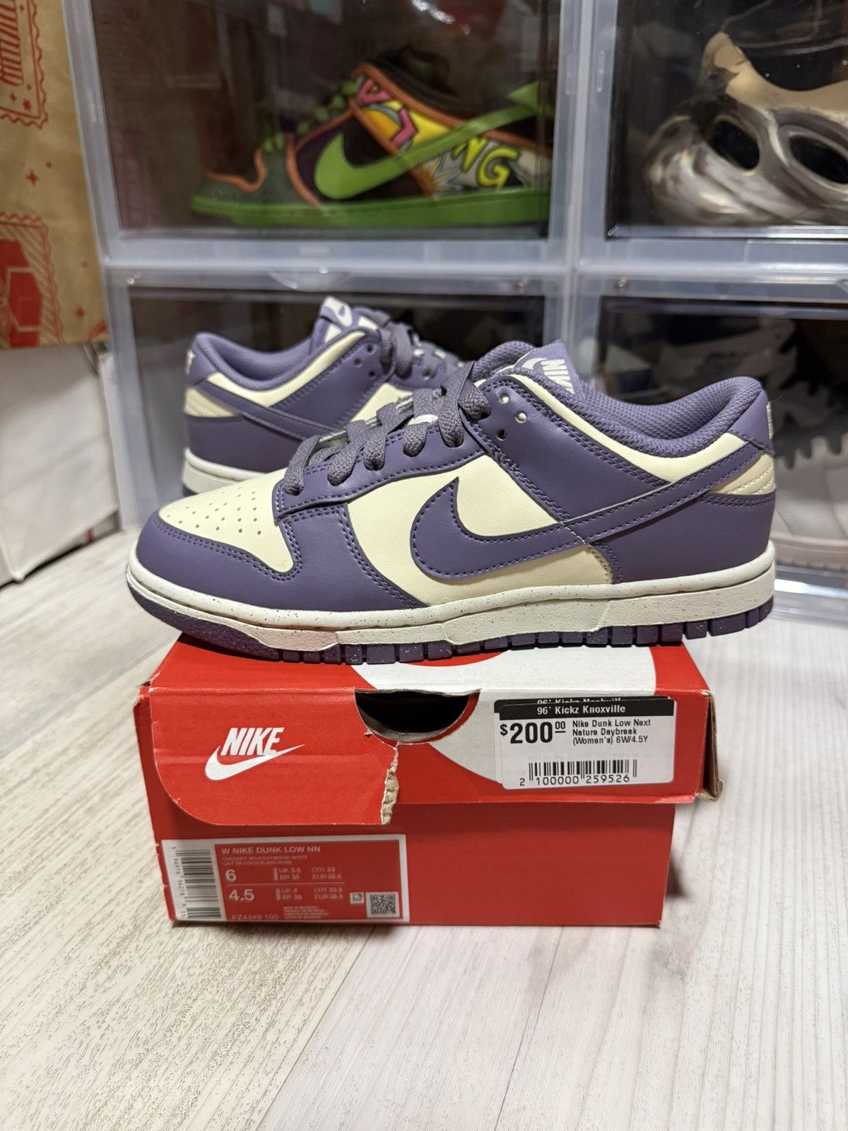 Nike Womens Nike Dunk Low Next Nature DayBreak Size US 6 / IT 36 - 1 Thumbnail