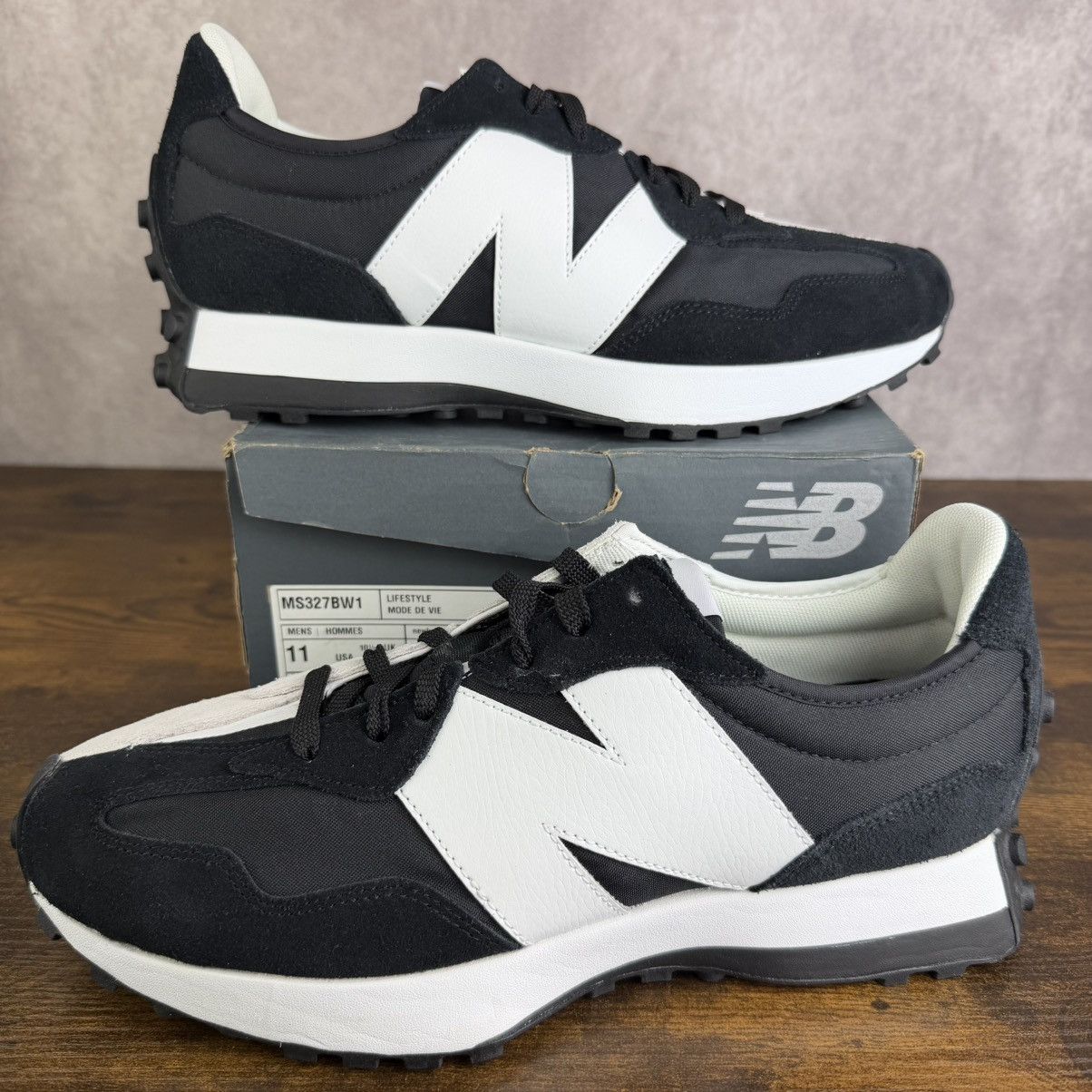 New Balance NEW New Balance 327 NB Collective Black Grey Sz 11 MS237BW1 Size US 11 / EU 44 - 2 Thumbnail