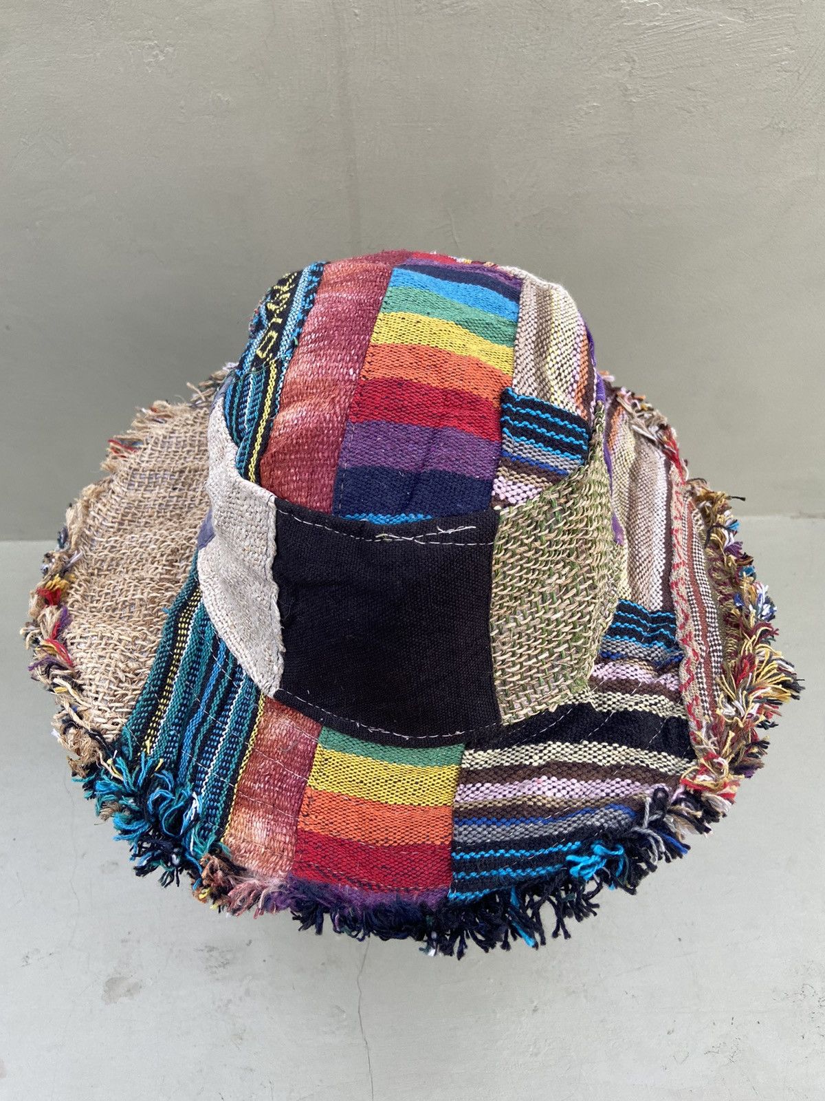 Japanese Brand jungle hat patchwork embroidery inspiration KAPITAL japan Size ONE SIZE - 3 Thumbnail