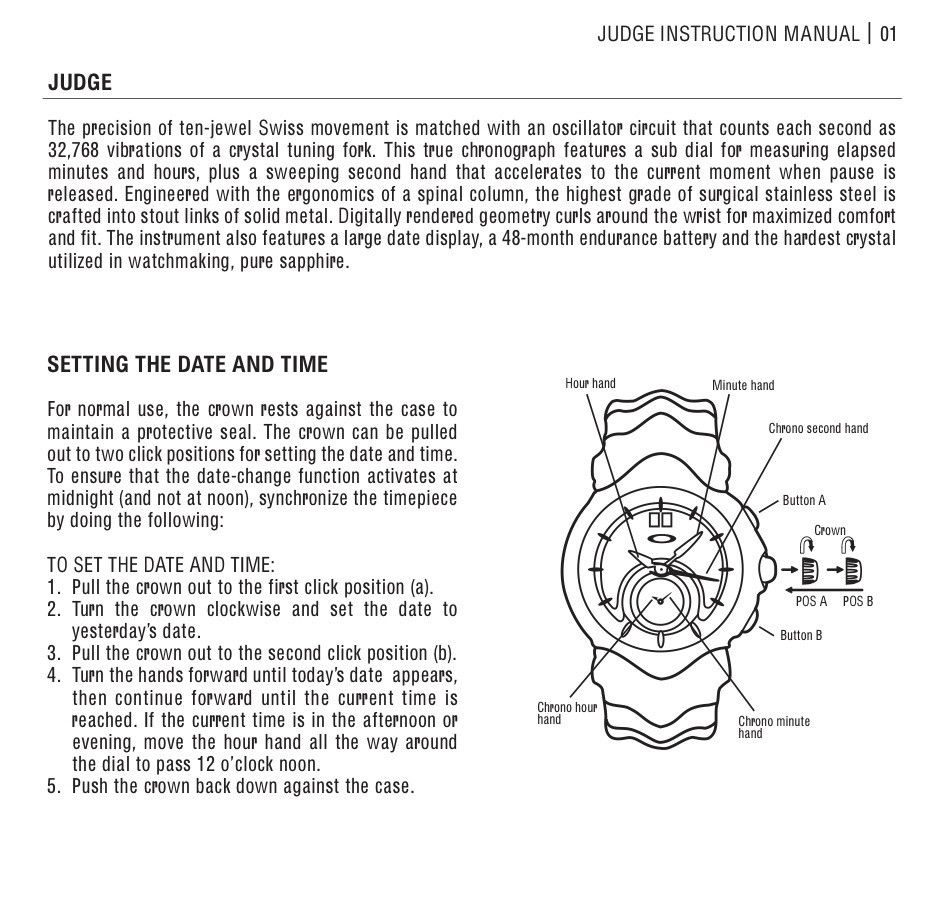 Oakley Oakley Judge 2006 Size ONE SIZE - 7 Thumbnail