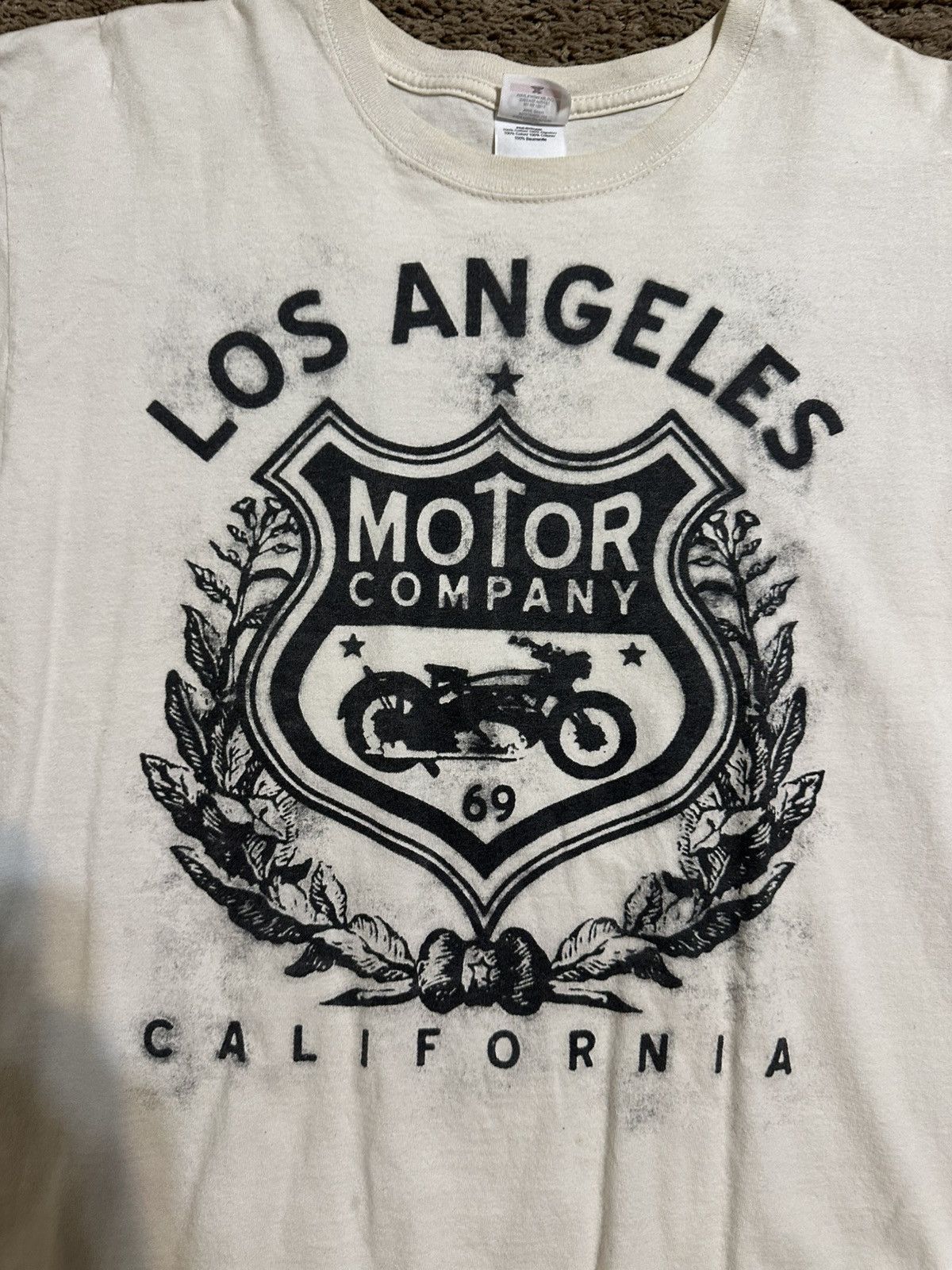 Nike Vintage Los Angeles Motor Company shirt 00s size large Size US L / EU 52-54 / 3 - 2 Thumbnail