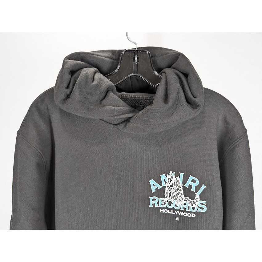 Amiri o1rshd1 Records Wolf Hoodie in Black Size US S / EU 44-46 / 1 - 5 Thumbnail