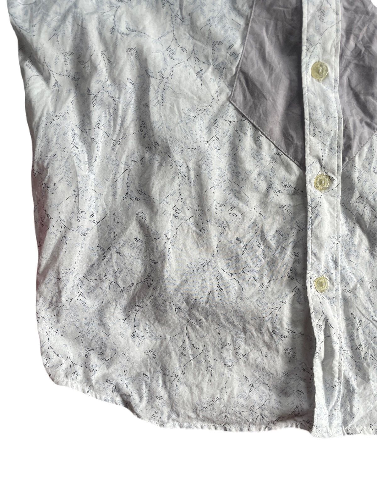 If Six Was Nine 2000s Japanese archive Vkei Floral Poem Button Shirts Y2K Size US M / EU 48-50 / 2 - 6 Thumbnail