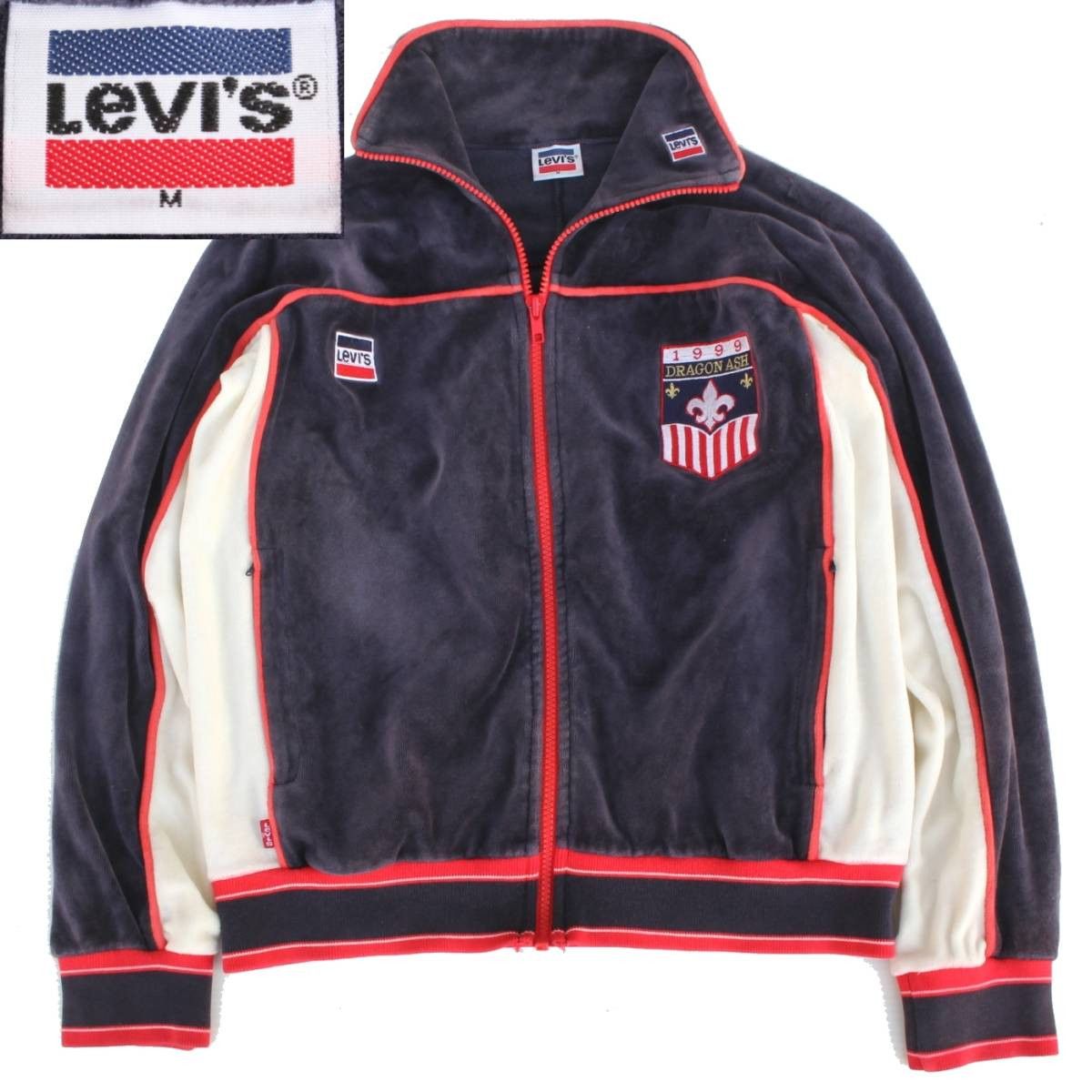 Levi's × USA Olympics × Vintage VINTAGE LEVIS 1999 DRAGON ASH USA COULDUROY JACKET Size M / US 6-8 / IT 42-44 - 1 Thumbnail