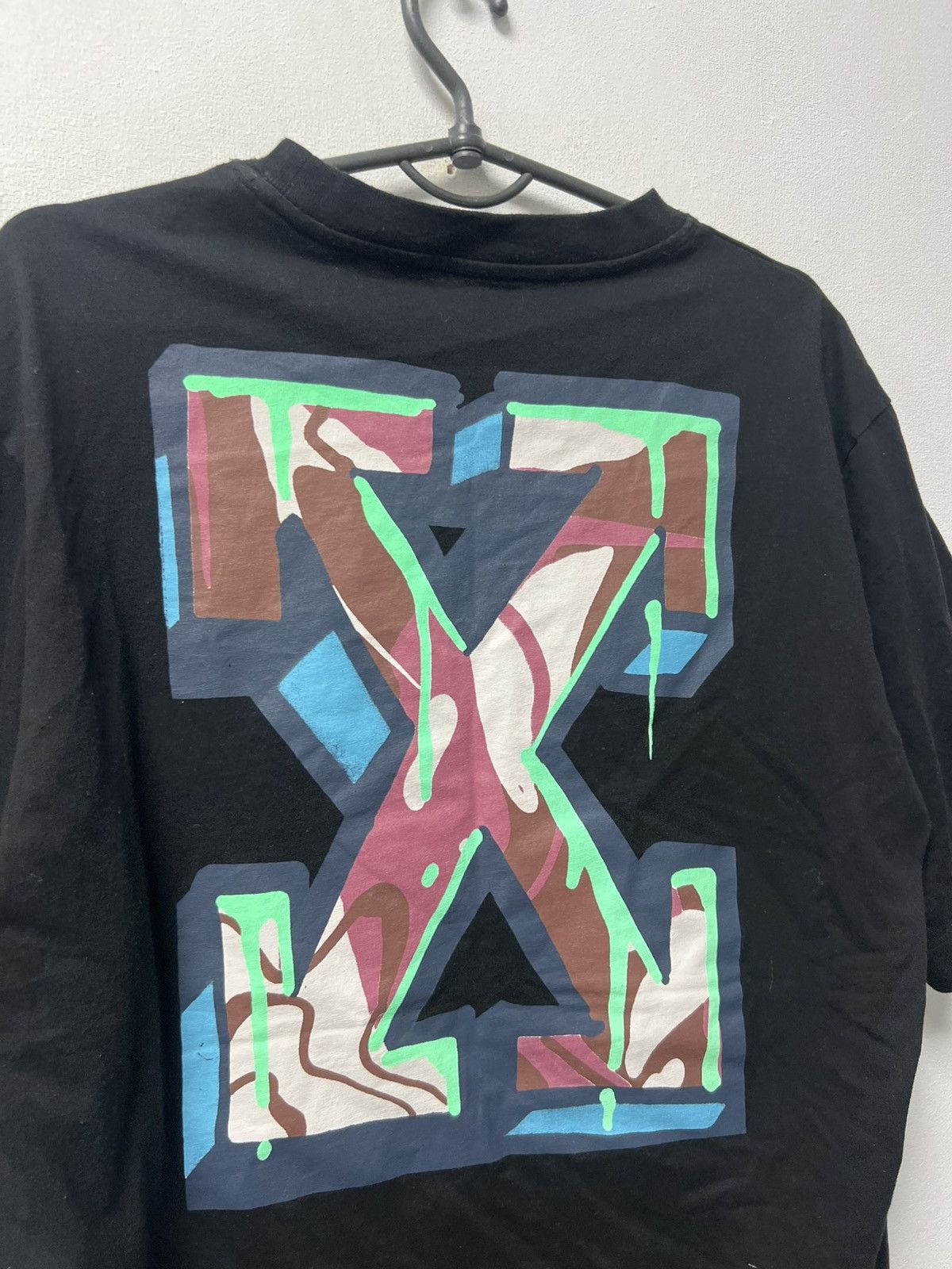 Off-White Off White T-shirt Big Logo Black Size Medium Size US M / EU 48-50 / 2 - 9 Thumbnail