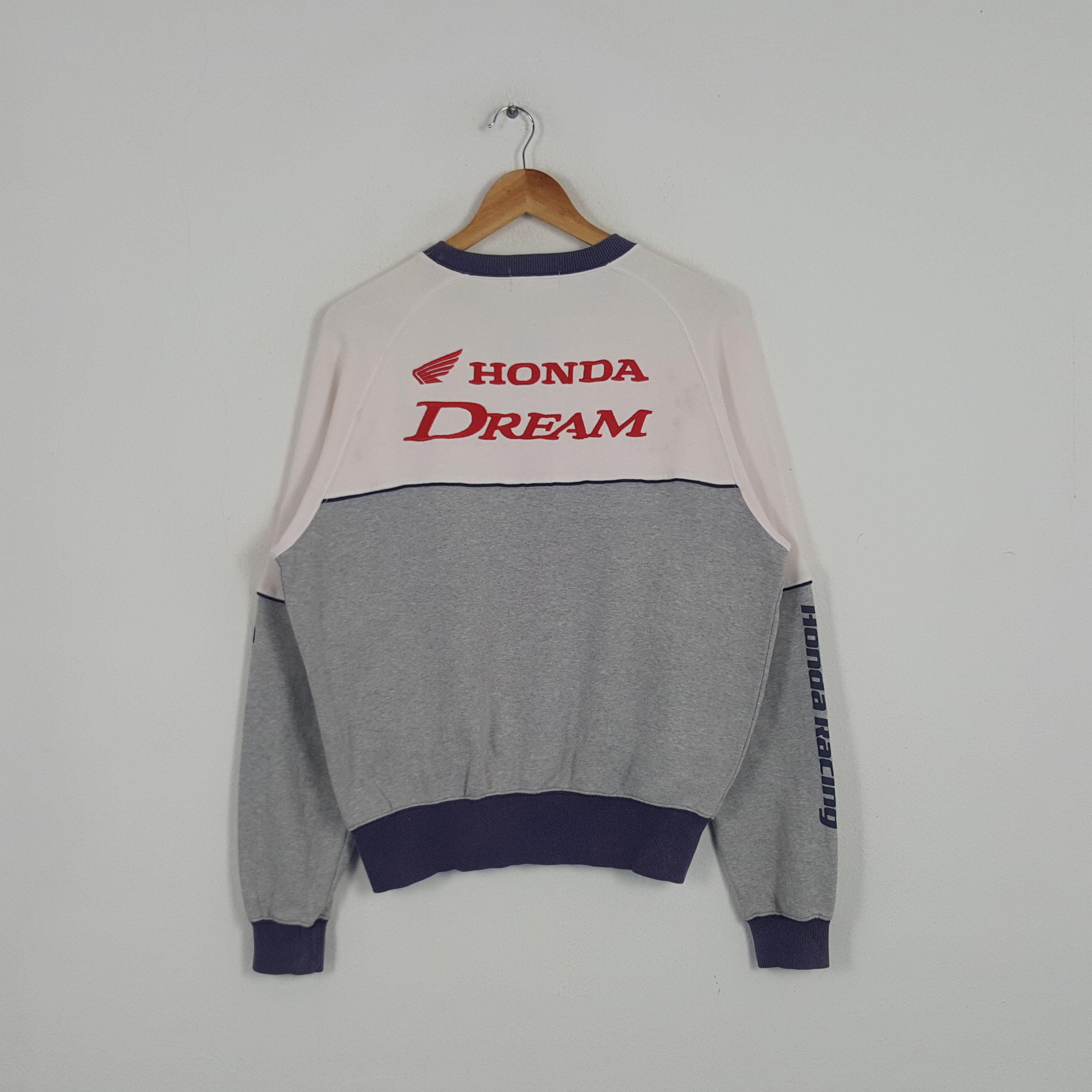 Honda × Vintage Vintage Honda Dream Japanese Motorsports Team Sweatshirt Size US M / EU 48-50 / 2 - 1 Thumbnail