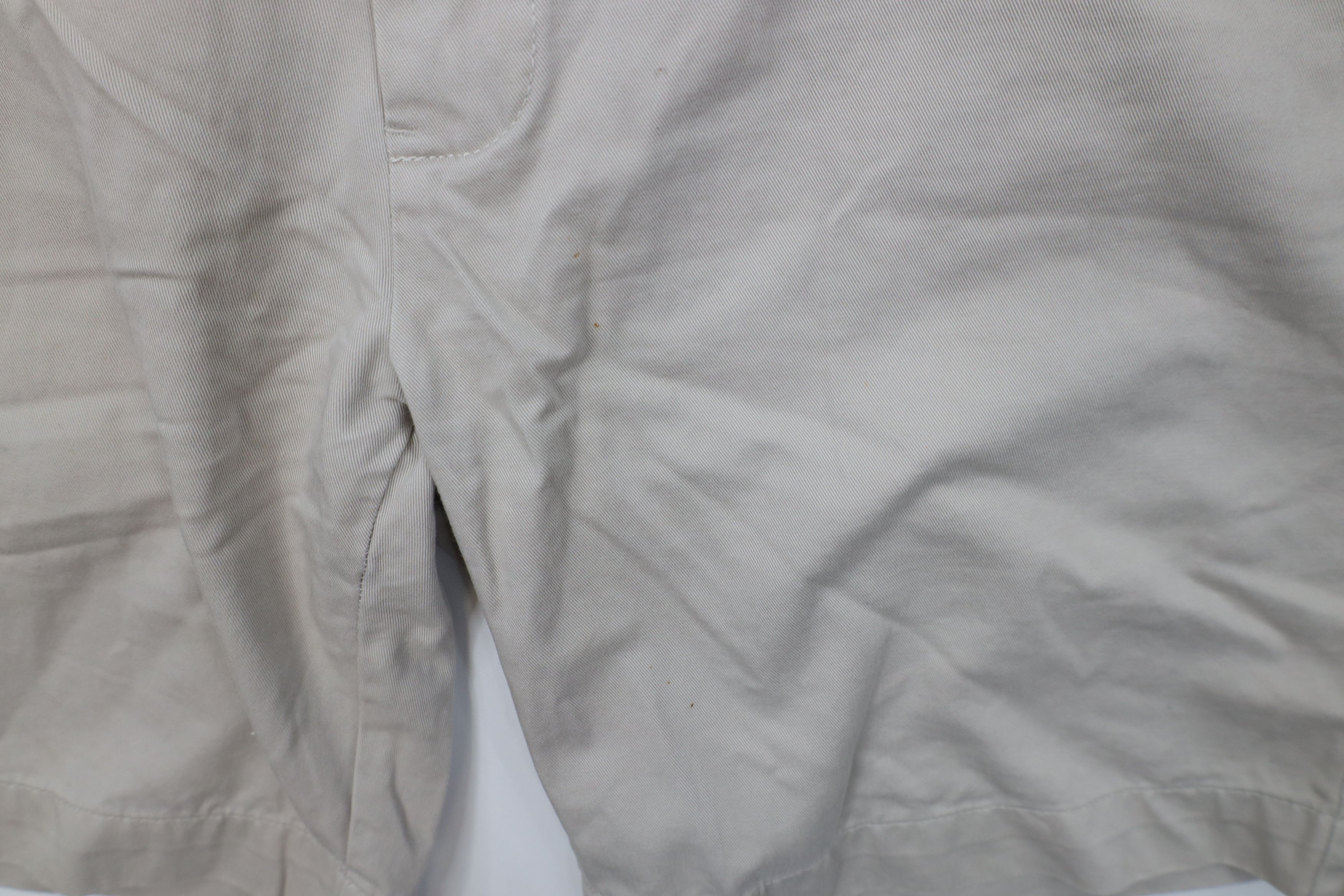 Ralph Lauren Vintage 90s Ralph Lauren Cotton Golf Chino Shorts Beige Size US 32 / EU 48 - 5 Thumbnail