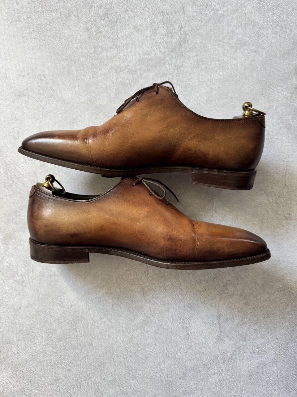 Berluti BERLUTI Alessandro Demesure Oxford Calf Leather Derby Size US 9.5 / EU 42-43 - 8 Thumbnail
