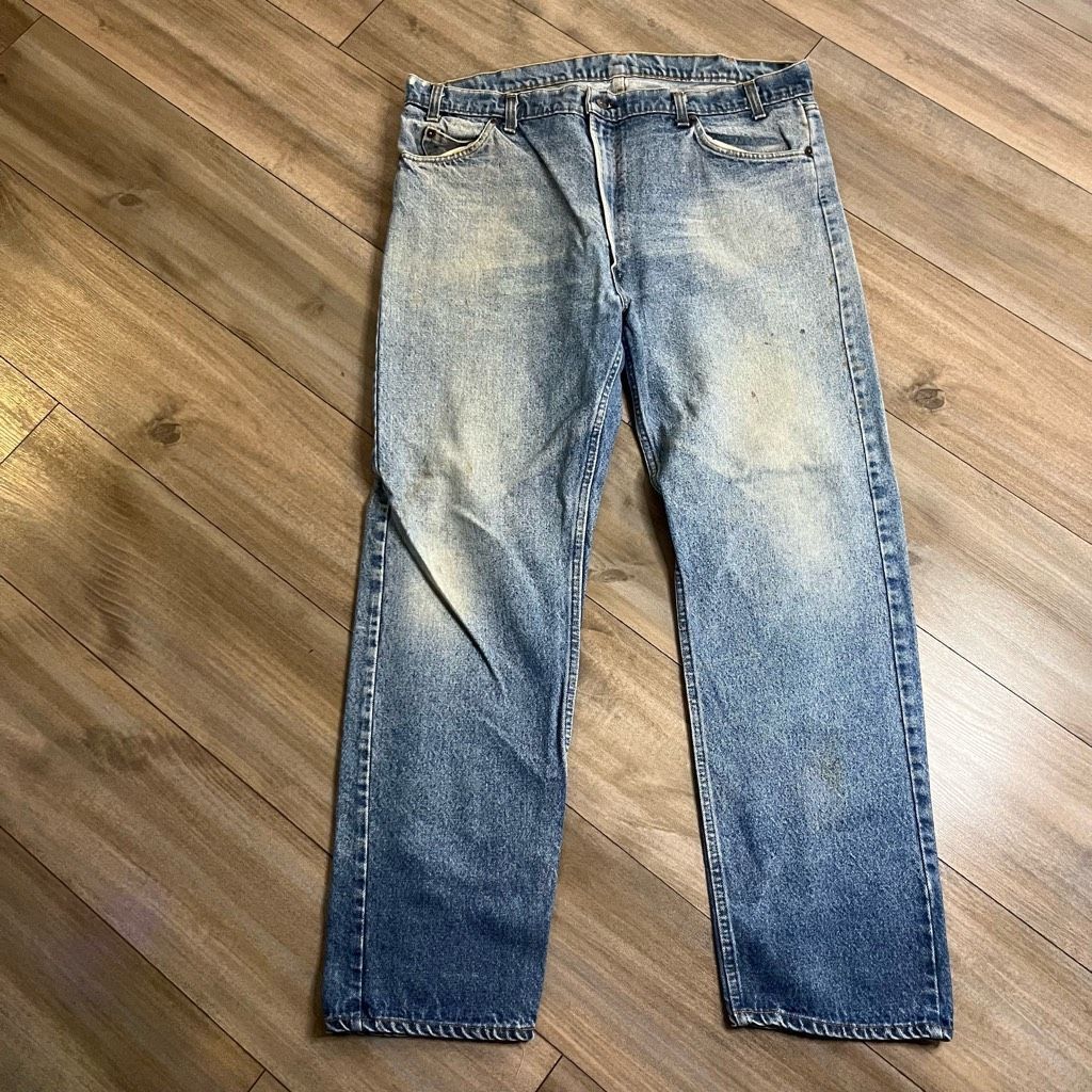 Levi's Vintage Levi’s Orange Tab Light Wash Jeans Men 40x31 Size US 40 / EU 56 - 2 Thumbnail