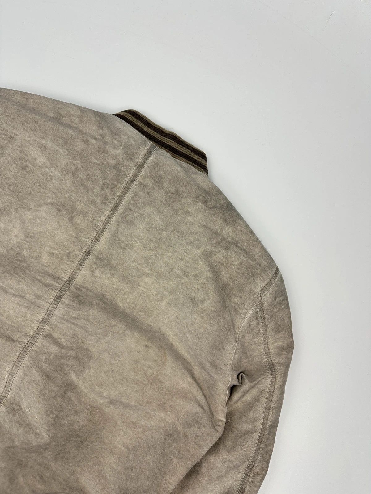 Dolce & Gabbana Dolce & Gabbana Grey Nylon Faded Bomber Jacket Size US M / EU 48-50 / 2 - 11 Thumbnail
