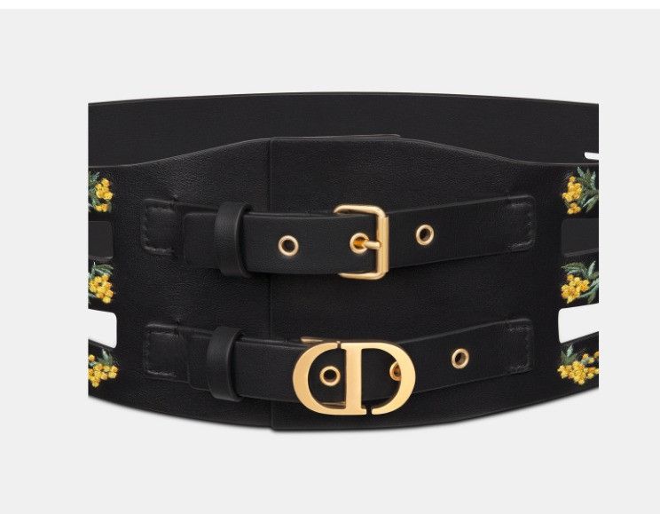 Dior o1w1db10425 B04256E Size: OS / 30 Montaigne Corset Belt Size ONE SIZE - 3 Thumbnail