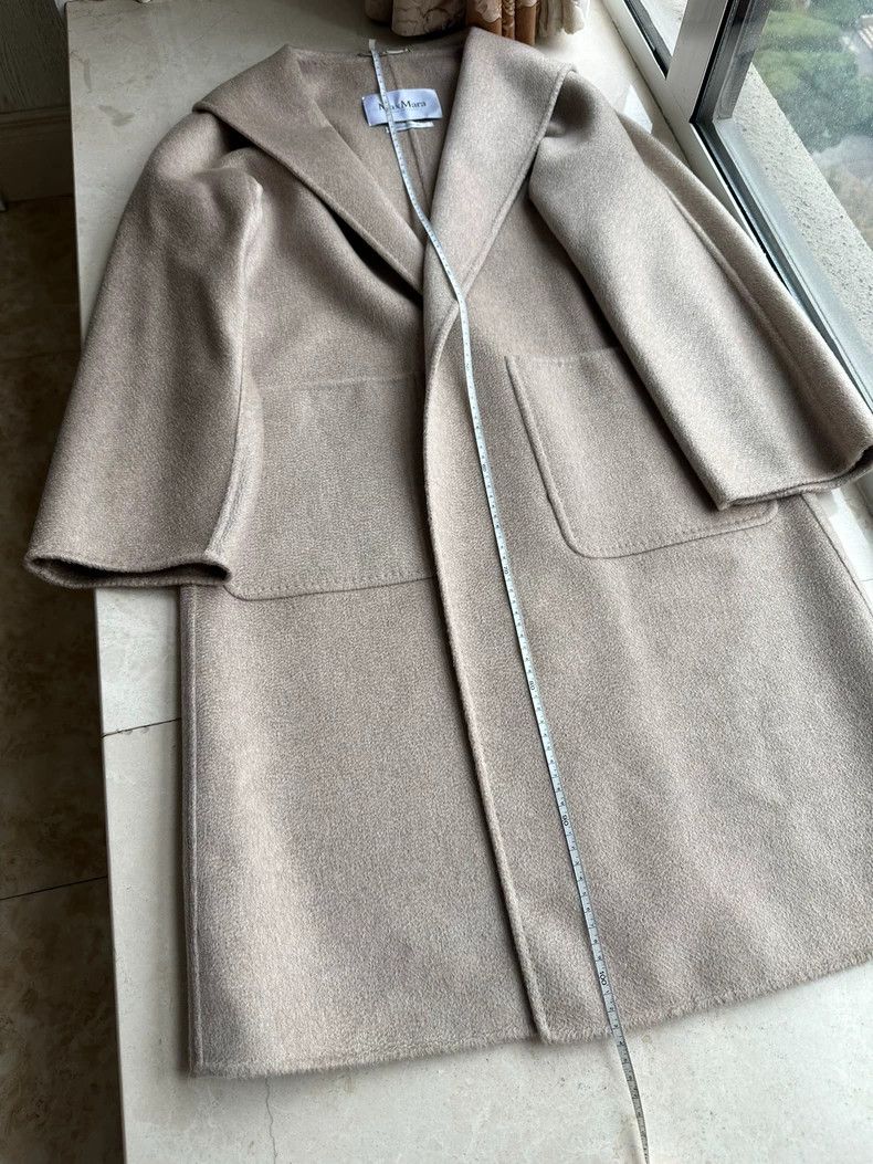 Max Mara Max Mara Lilia cashmere coat 100% cashmere Size L / US 10 / IT 46 - 3 Thumbnail