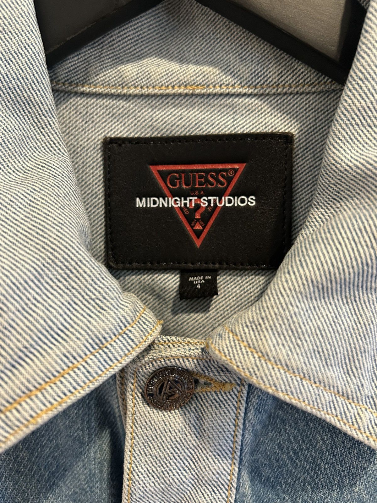 Midnight Studios Guess x Midnight Studios denim jacket Size US L / EU 52-54 / 3 - 2 Thumbnail