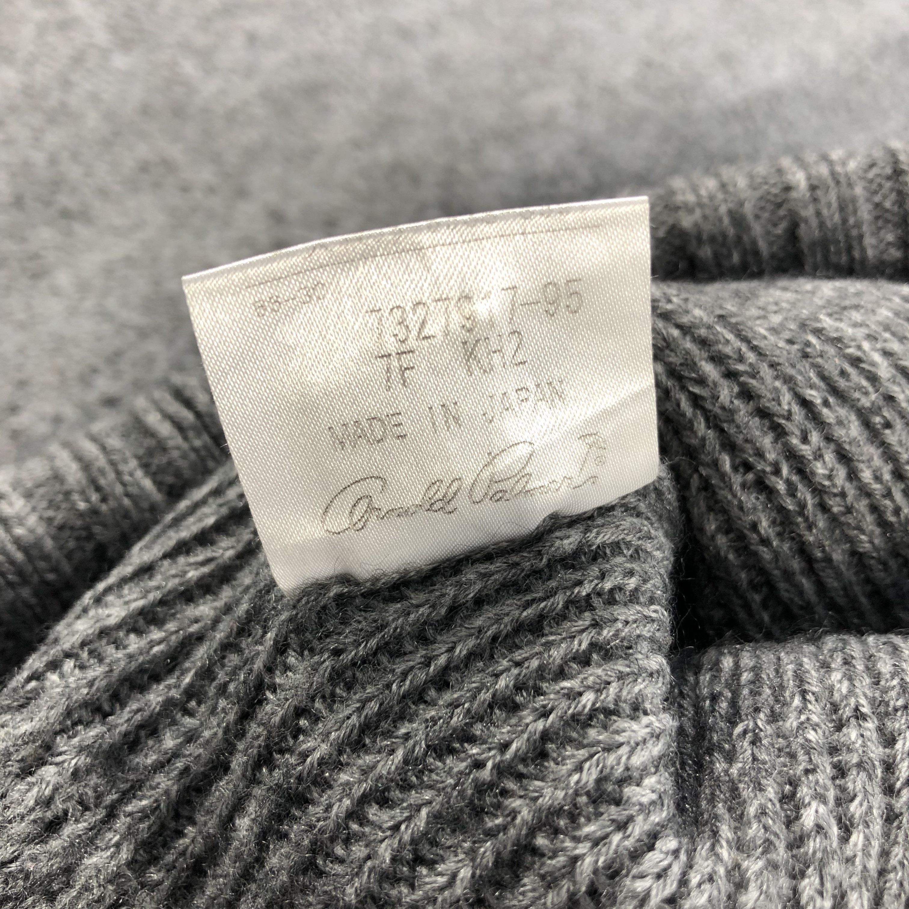 Japanese Brand Arnold Palmer Cable Knit Grey Beanie Snowcap Snow Hat B330 Size ONE SIZE - 9 Thumbnail