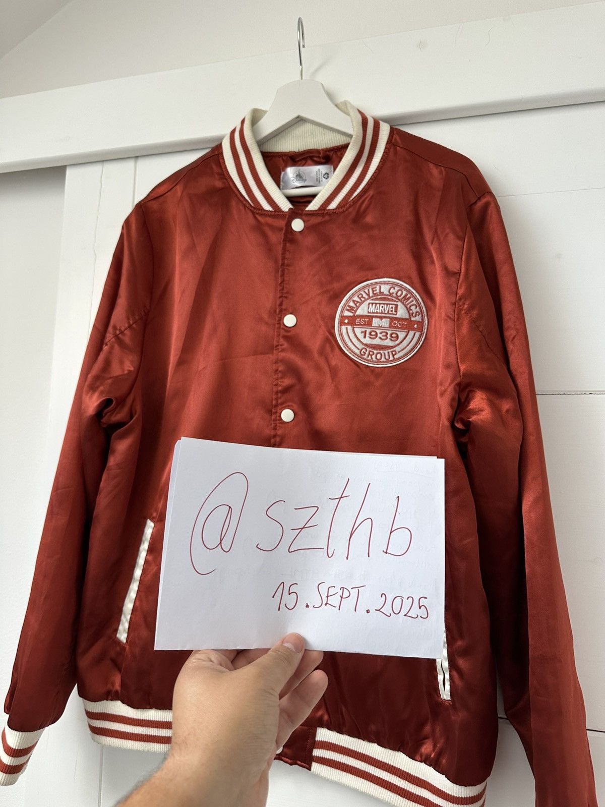 Marvel Comics 2019 Marvel 80th Anniversary Disney Varsity Jacket Size US M / EU 48-50 / 2 - 13 Thumbnail