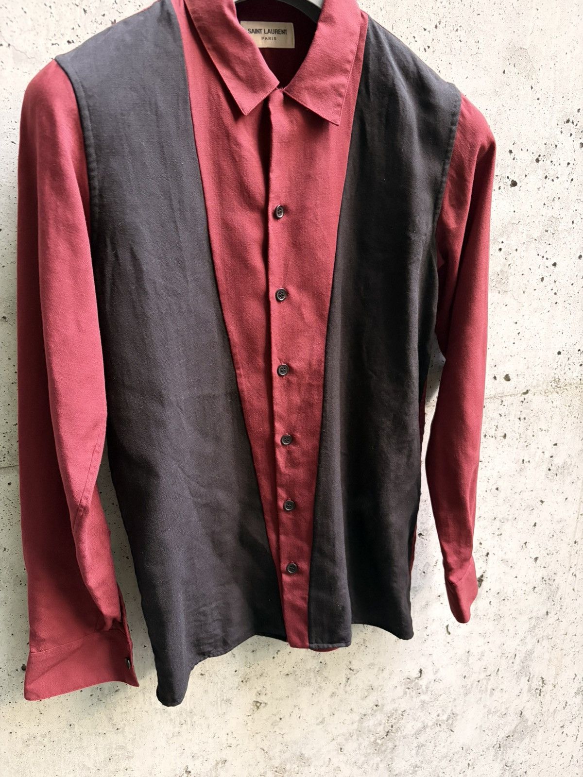 Saint Laurent Paris SS14 Saint Laurent Sample bowling style Shirt Size US L / EU 52-54 / 3 - 3 Thumbnail