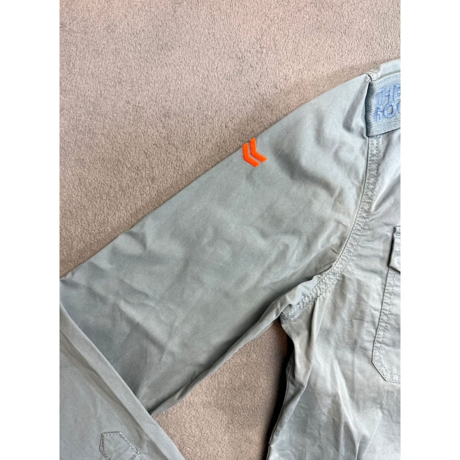 Superdry Superdry Army Shirt Mens Long Sleeve Button-Up twill Cotton Blue/Gray Size L Regular Vintage No Size US L / EU 52-54 / 3 - 3 Thumbnail