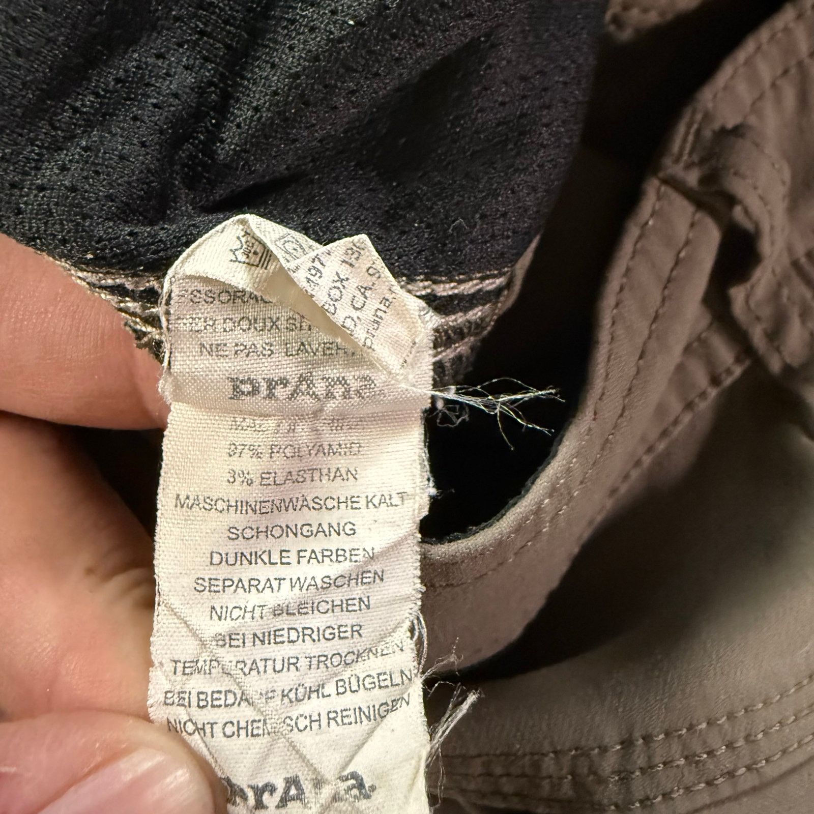 Prana Prana Stretch Zion Shorts Mens L Gray Cargo Hiking Quick Dry Size US 26 / EU 42 - 9 Thumbnail