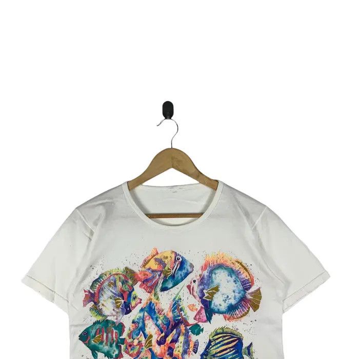 Vintage Vintage MAUI HAWAII FISH Sun Tees Artwork Illustration Size S / US 4 / IT 40 - 2 Thumbnail
