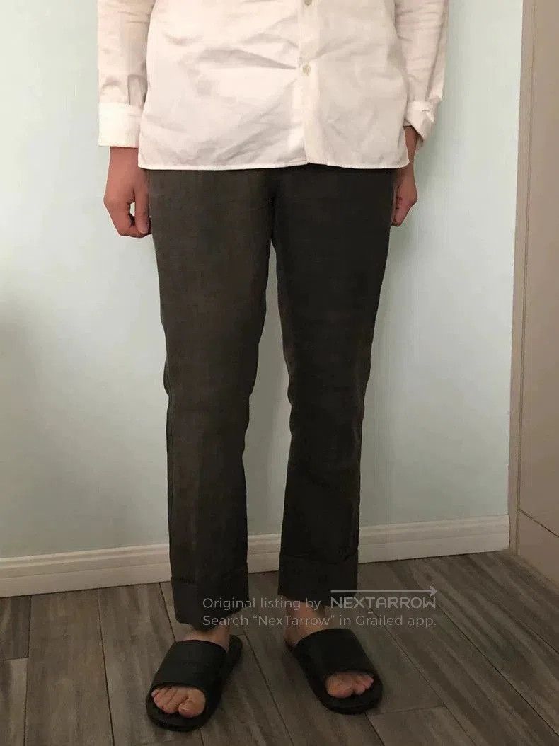 Ann Demeulemeester Ann Demeulemeester Cropped Wool-Cotton Jeans. Size US 38 / EU 54 - 8 Thumbnail