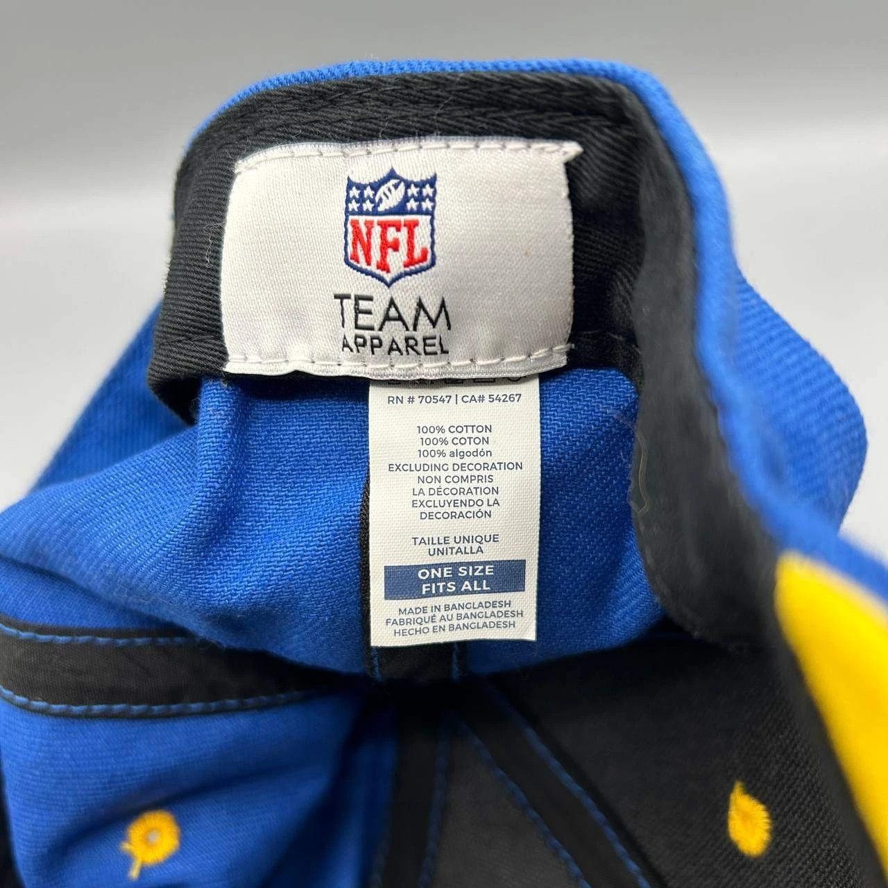 Other Los Angeles LA Rams Hat Men NFL Team Apparel SnapBack Cotton Size ONE SIZE - 6 Thumbnail