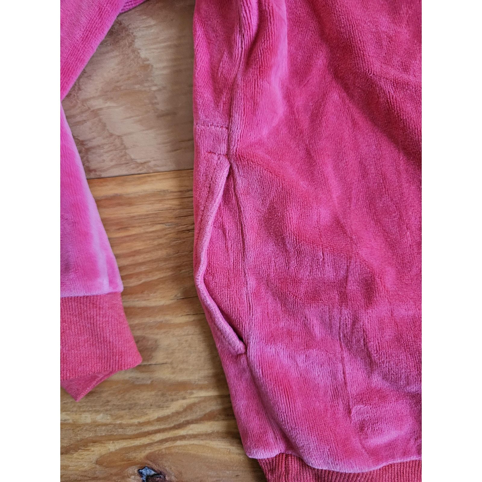 Other Terry Cloth Shirt, Lunada Bay, Womens Sz L Pink 1980s Size L / US 10 / IT 46 - 4 Thumbnail