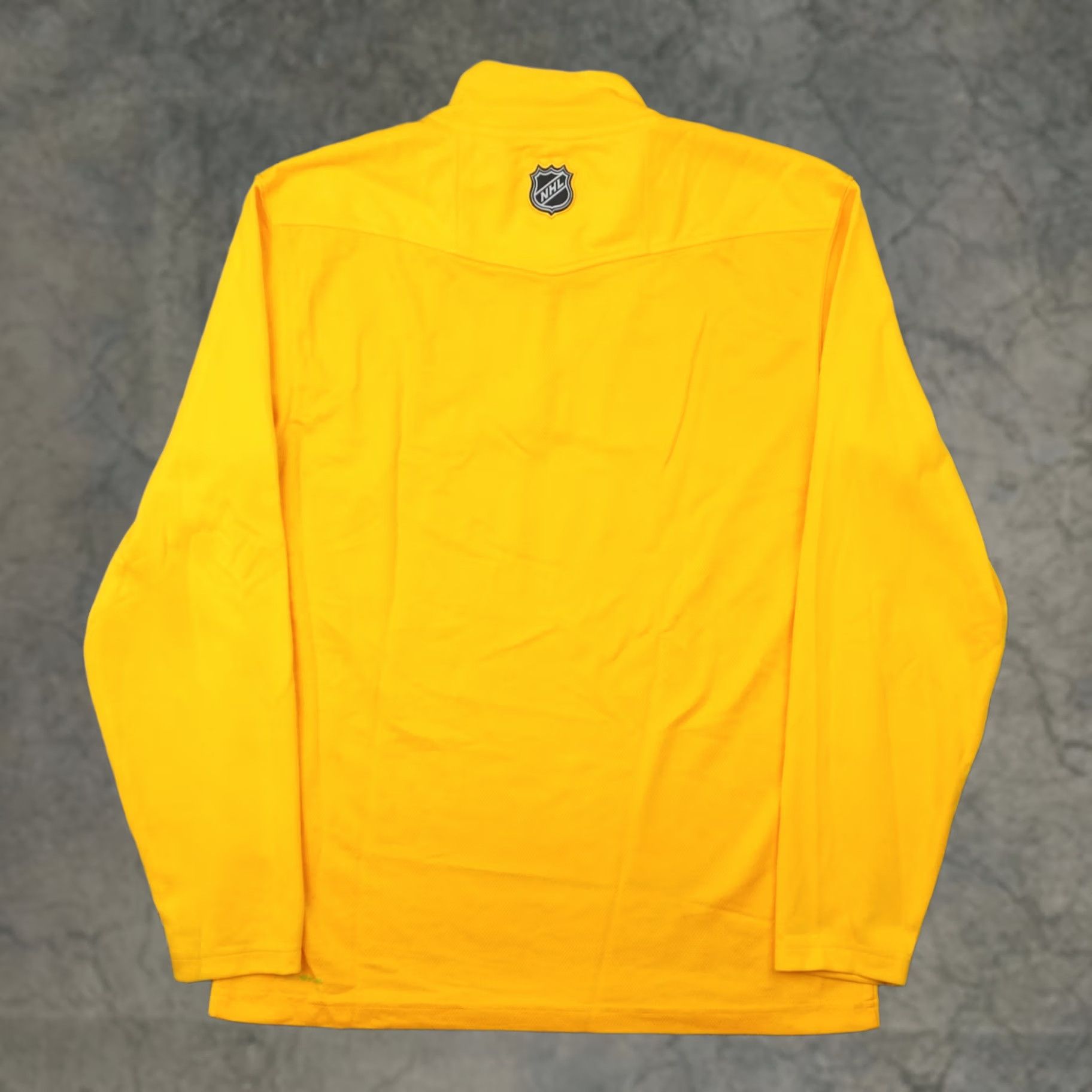 Reebok Reebok Nashville Predators Mens M Yellow Long Sleeve Athletic Shirt Size US M / EU 48-50 / 2 - 1 Thumbnail