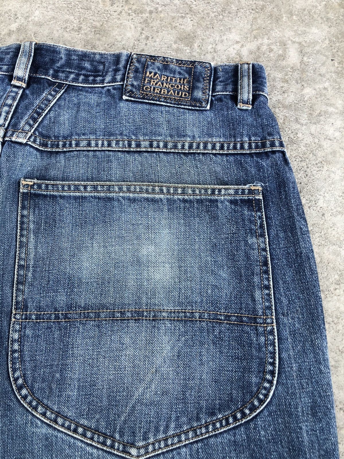 Marithe + Francois Girbaud Vintage Marithe Francois Girbaud Baggy Jeans Distressed Size US 36 / EU 52 - 16 Thumbnail