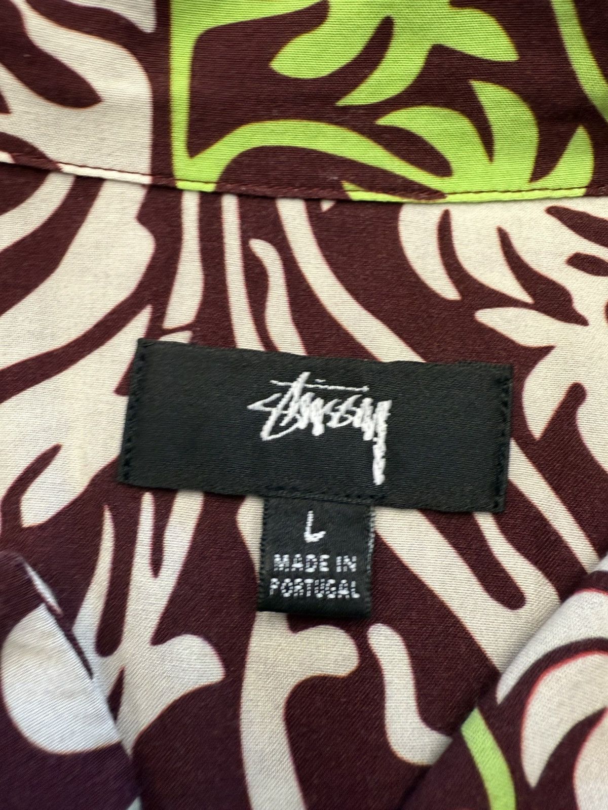 Stussy Stussy Palm Tree Psychedelic Button Up Size US L / EU 52-54 / 3 - 5 Thumbnail