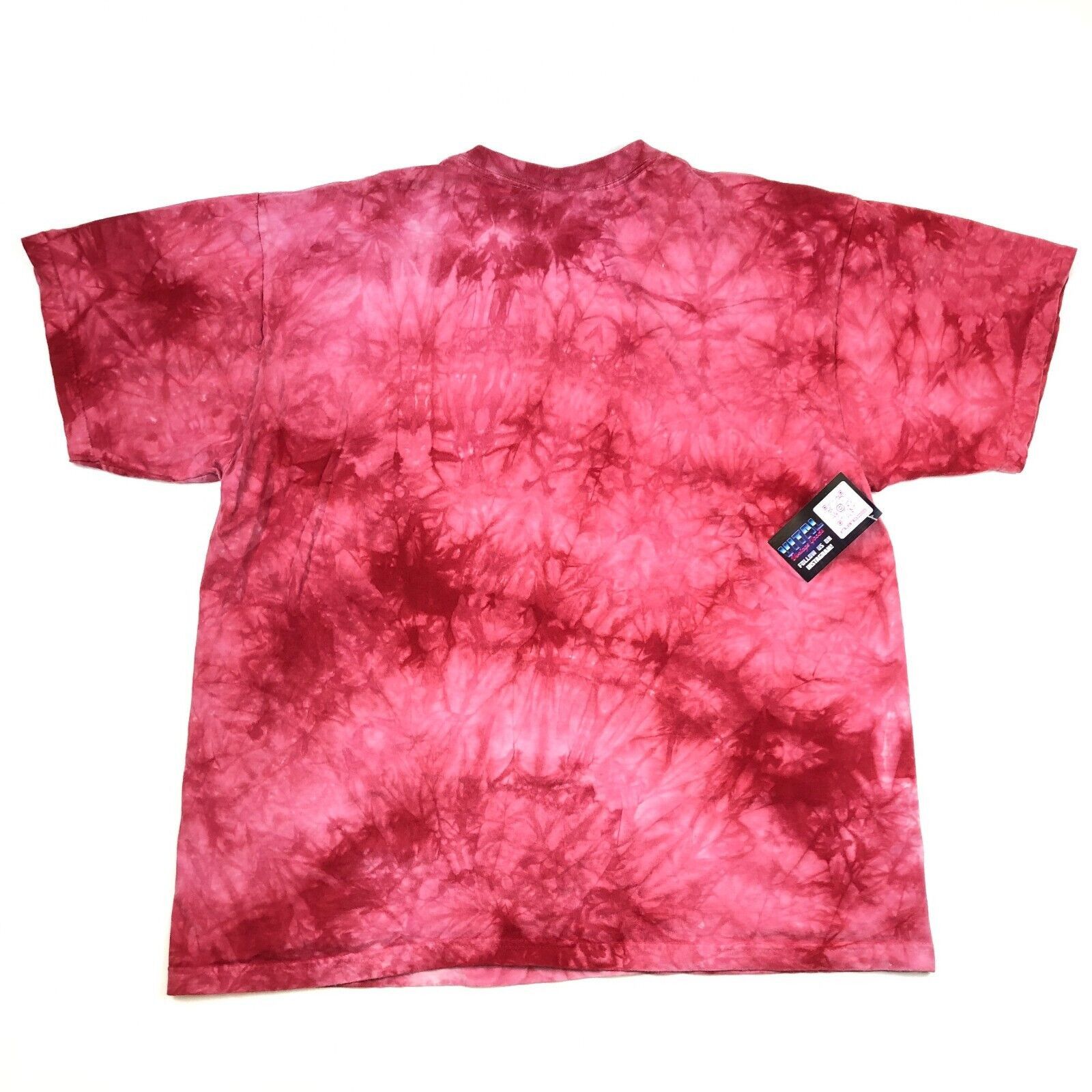 Vintage Red Tie Dye Tribal Native Totem Pole Art Tee T Shirt size XL Size US XL / EU 56 / 4 - 4 Thumbnail