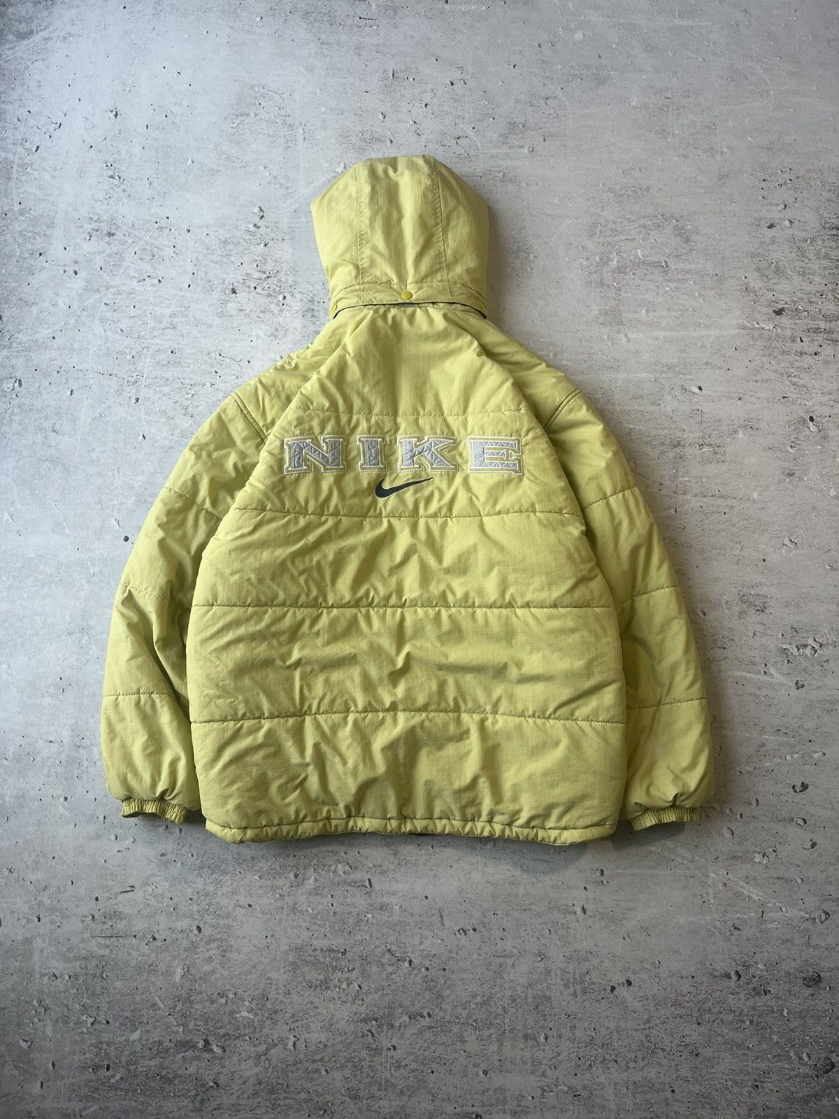 image of Nike Vintage Puffer 90's in Yellow, Men's (Size Medium)