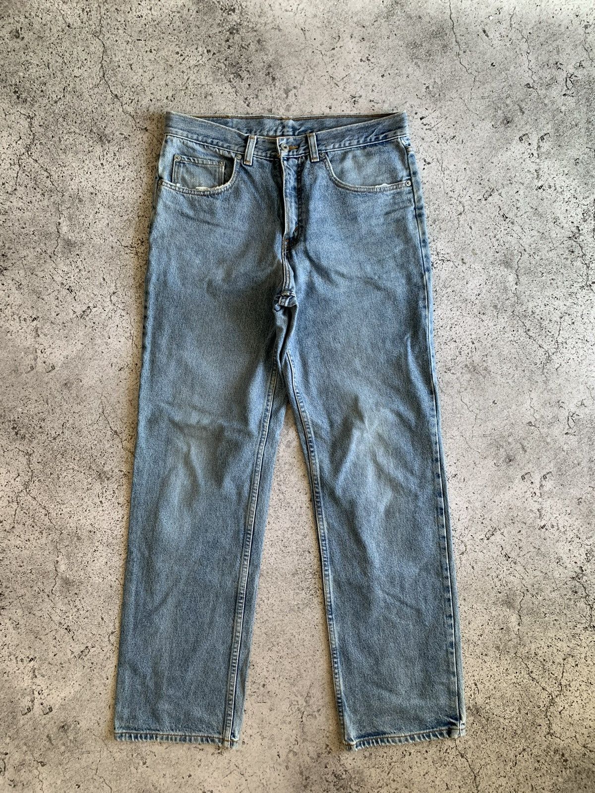 Levi's Vintage Levi’s 643 Perfect Faded Distressed Baggy Pants Y2K Size US 33 - 5 Thumbnail
