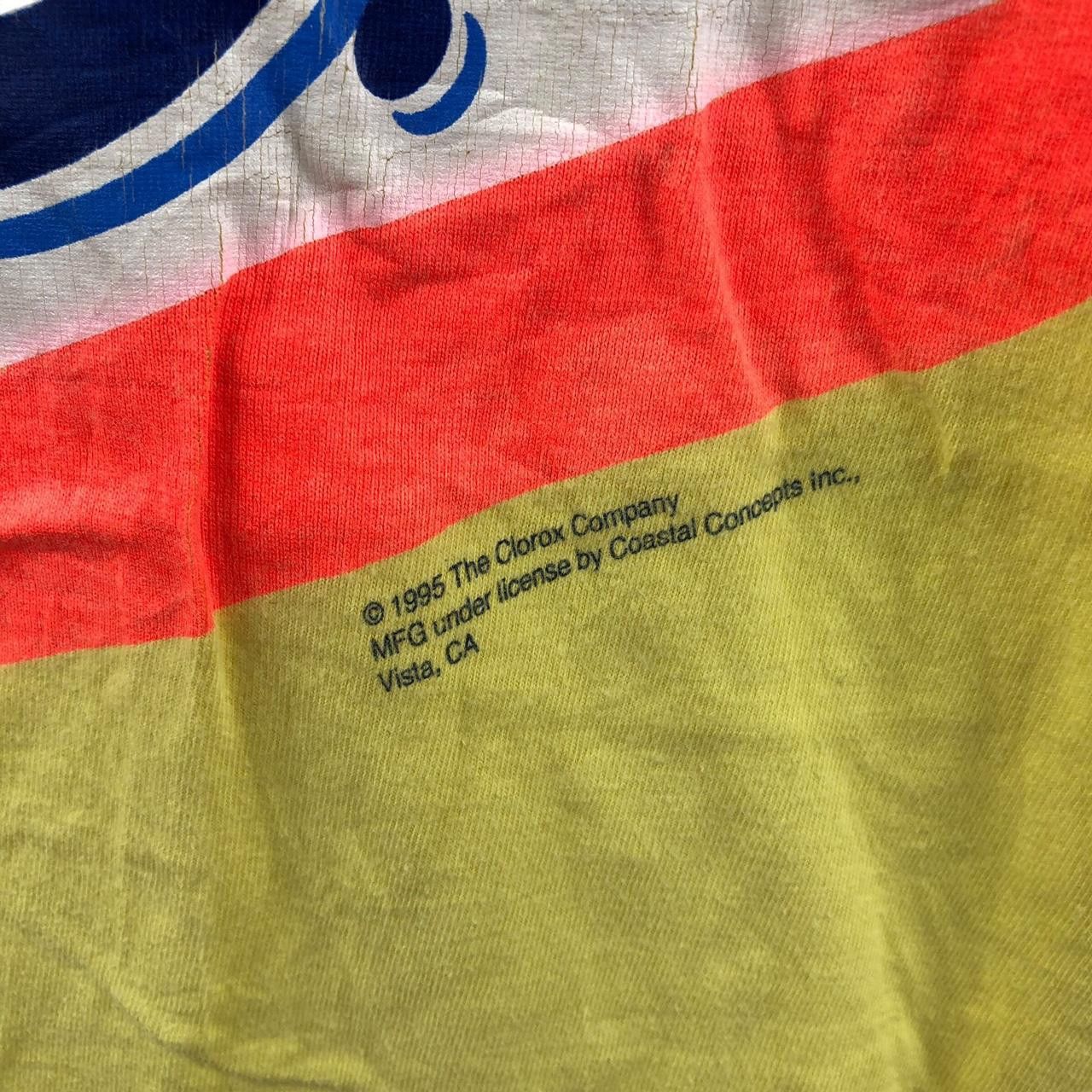 Vintage Vintage 1995 AMERICAN S.O.S SOS Clorox Ads Logo Tee Shirt Size US S / EU 44-46 / 1 - 5 Thumbnail