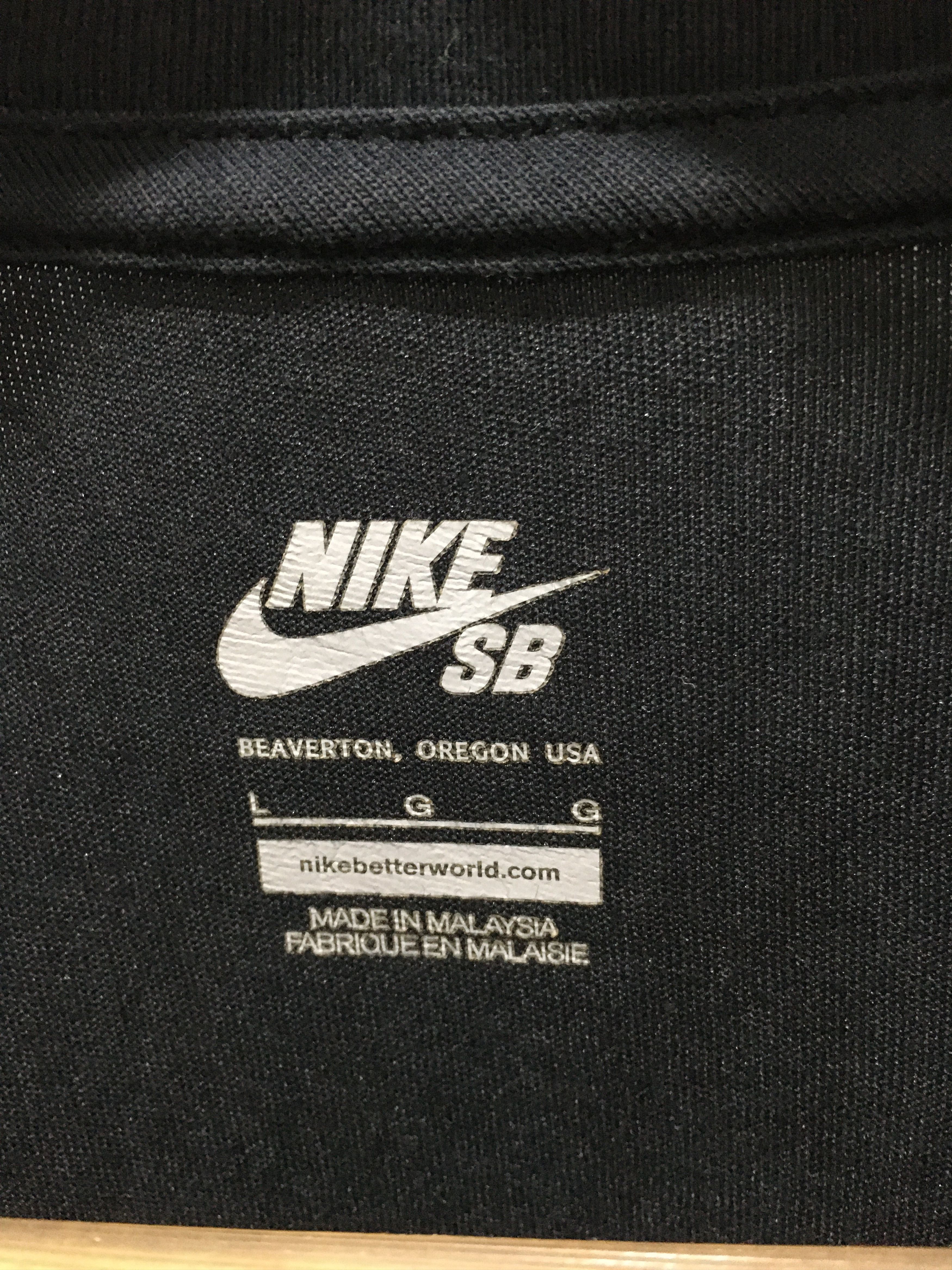 Nike Nike SB Thrasher word style Skate every dam day Size US L / EU 52-54 / 3 - 5 Thumbnail