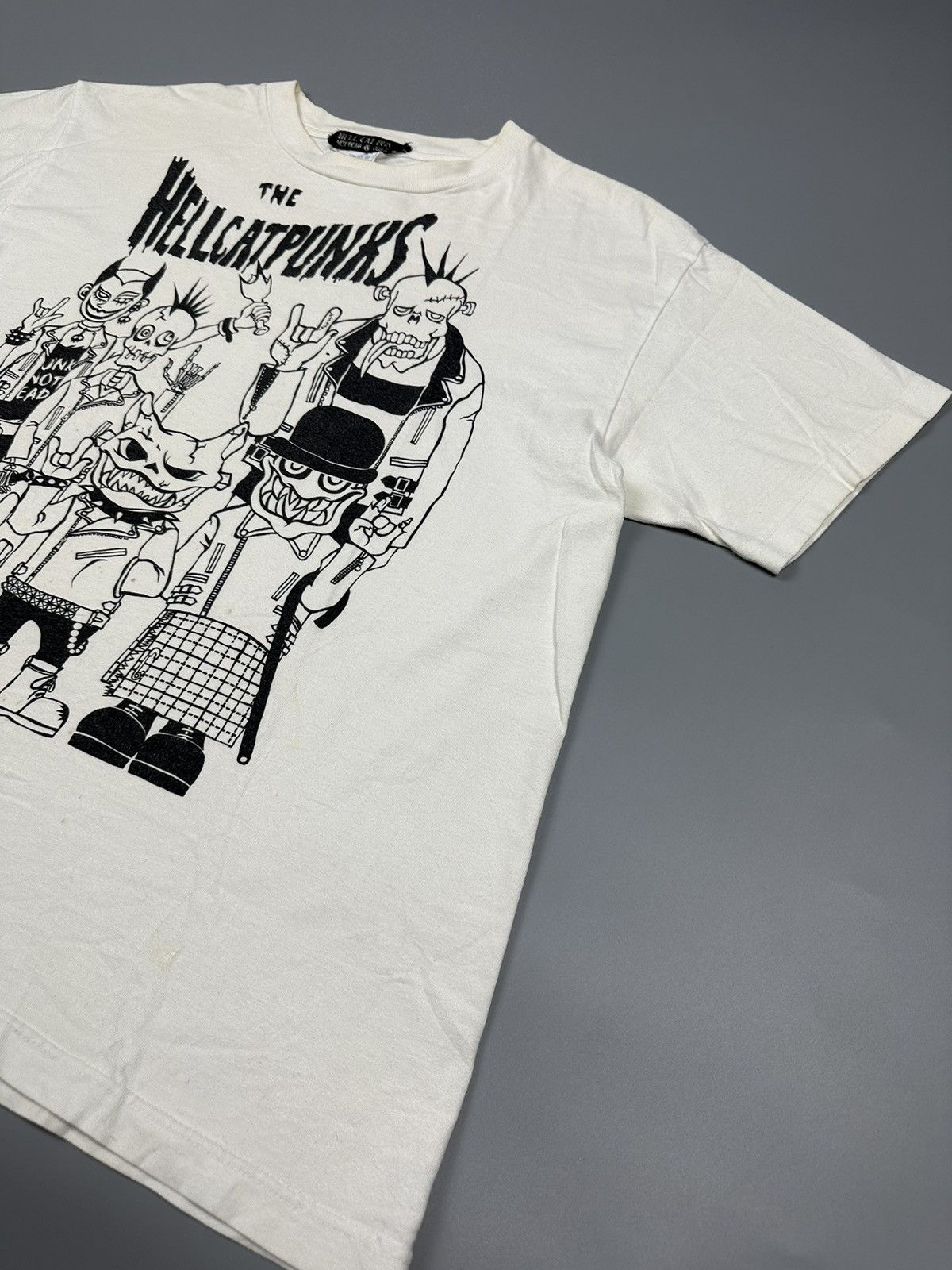 Japanese Brand × Seditionaries Vintage Hell Cat Punks Not Dead Zombie Punkers Tee Size US M / EU 48-50 / 2 - 5 Thumbnail
