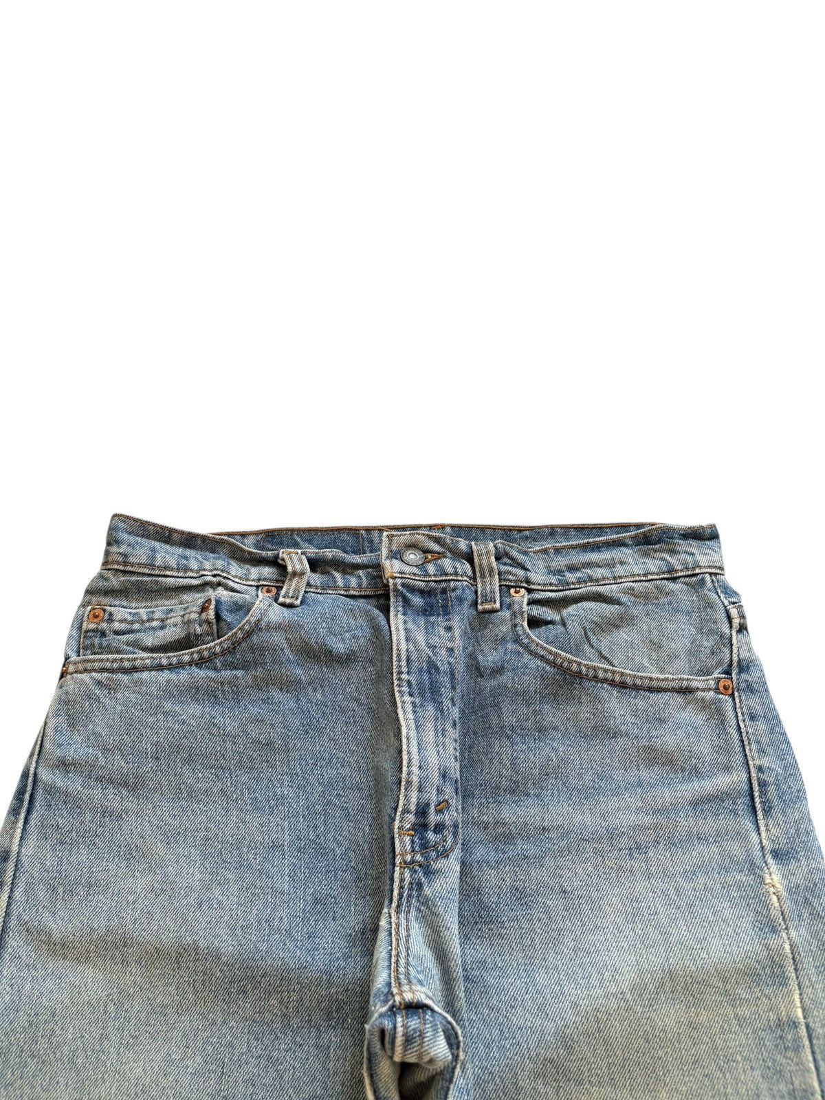 Levi's Vintage 90s Levis 505 Mud Wash Distressed Jeans Size US 33 - 4 Thumbnail
