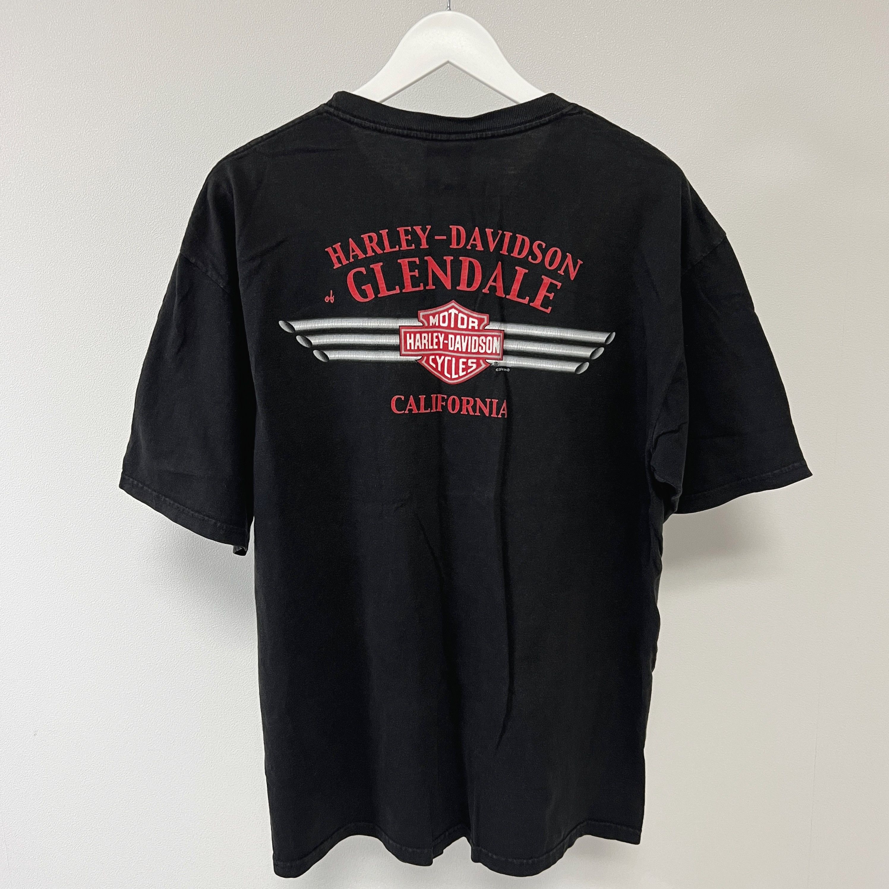 Harley Davidson Harley Davidson Eagle California Motorcycle T-shirt Size US XL / EU 56 / 4 - 2 Thumbnail