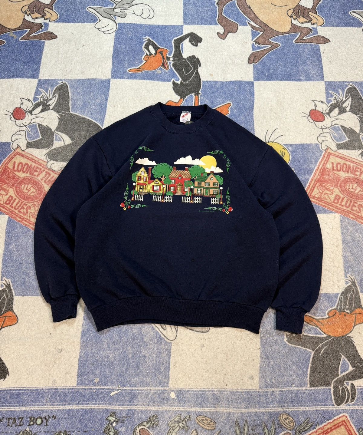 Vintage Vintage Christmas crewneck Size US L / EU 52-54 / 3 - 1 Thumbnail