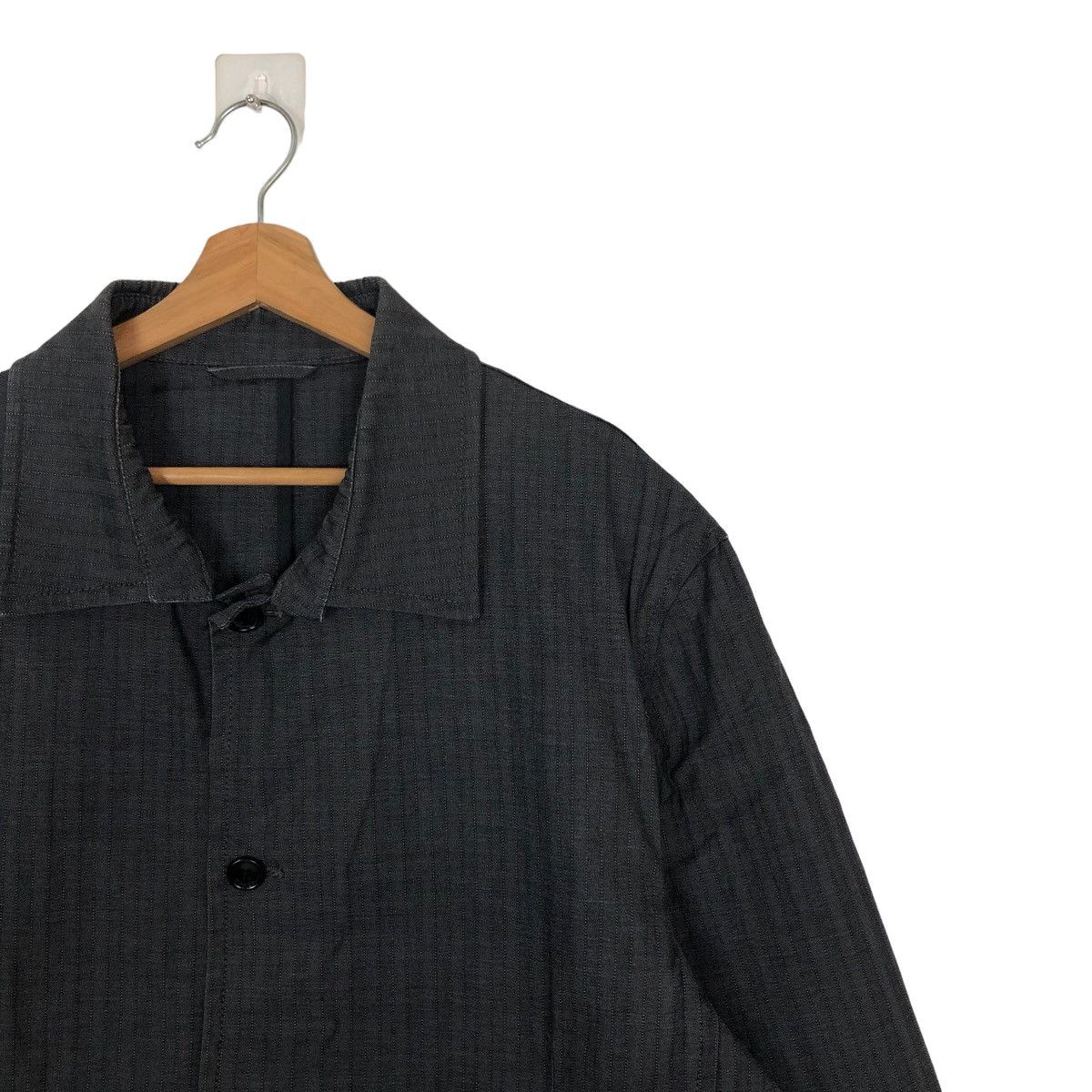 Japanese Brand 🔥VINTAGE HIKORY CHORE JACKET CK JAPAN ISSEY MIYAKE Size US L / EU 52-54 / 3 - 5 Thumbnail
